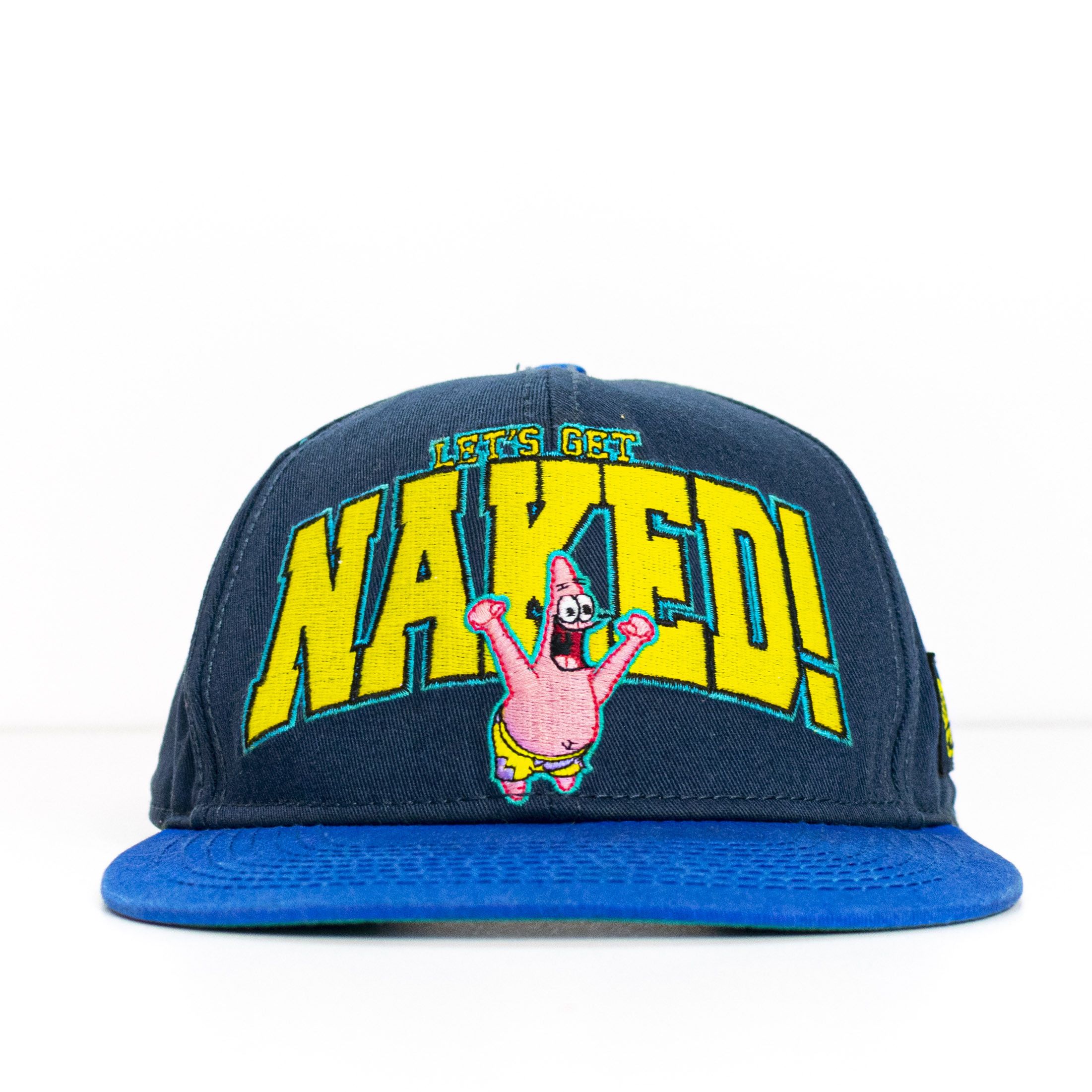 Vintage 2011 Nickelodeon SpongeBob Squarepants Get Naked SnapBack | Grailed