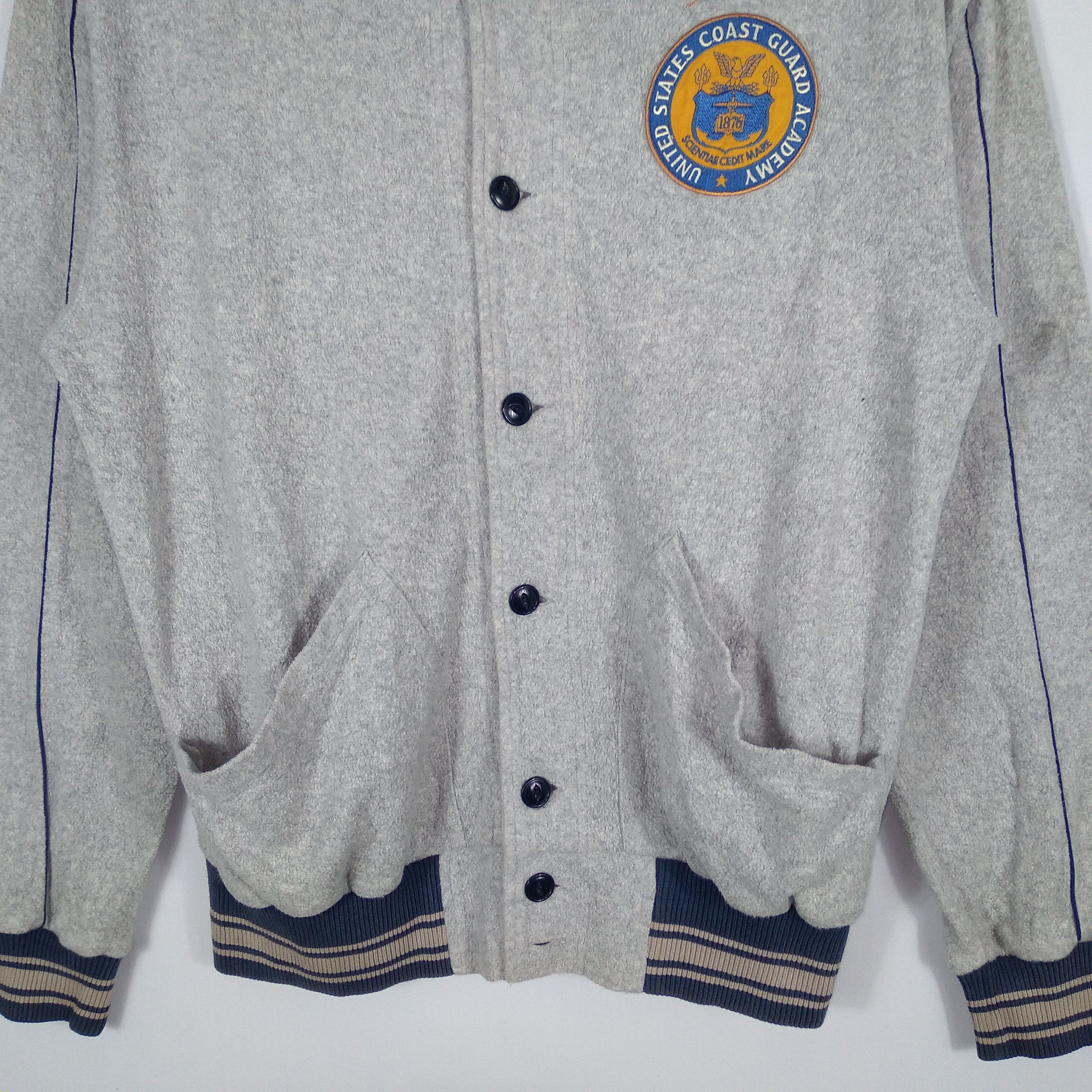Avirex × Vintage 🔥Rare🔥Avirex USA Coast Academy Varsity Snap Buttons Jacket Size US M / EU 48-50 / 2 - 3 Thumbnail