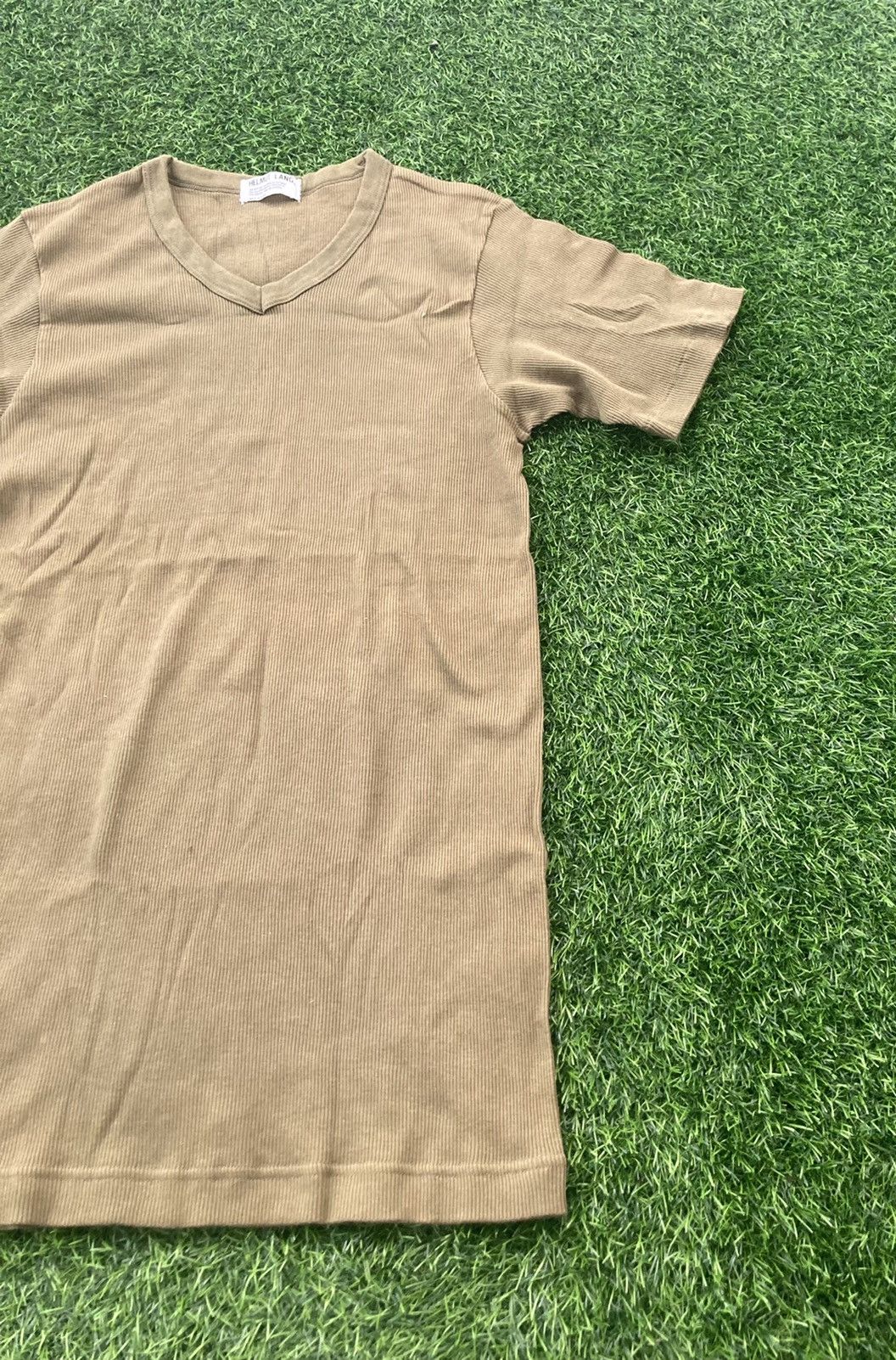 Helmut Lang HELMUT LANG PLAIN SLIM FIT T SHIRT Size US S / EU 44-46 / 1 - 3 Thumbnail