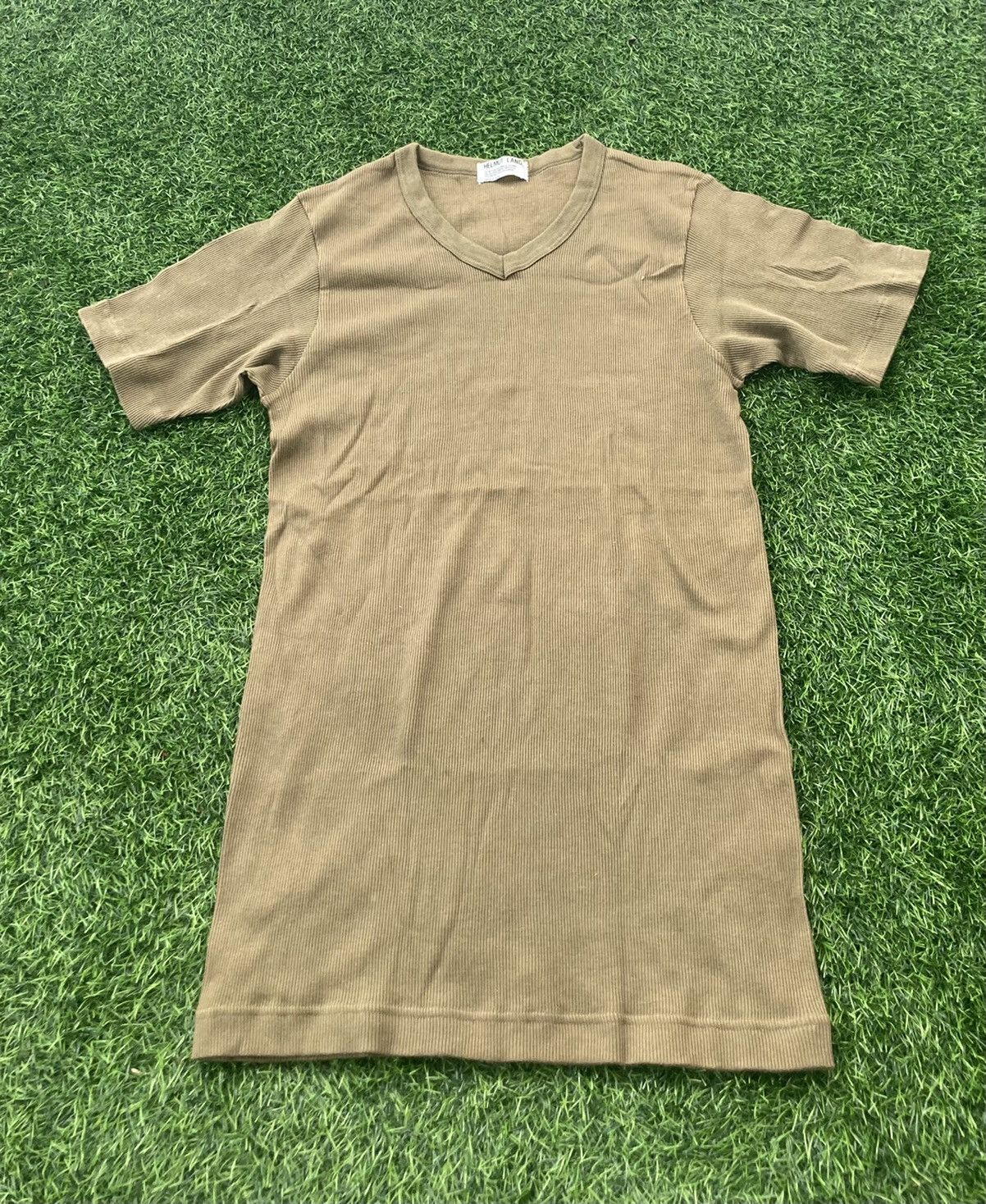 Helmut Lang HELMUT LANG PLAIN SLIM FIT T SHIRT Size US S / EU 44-46 / 1 - 1 Thumbnail