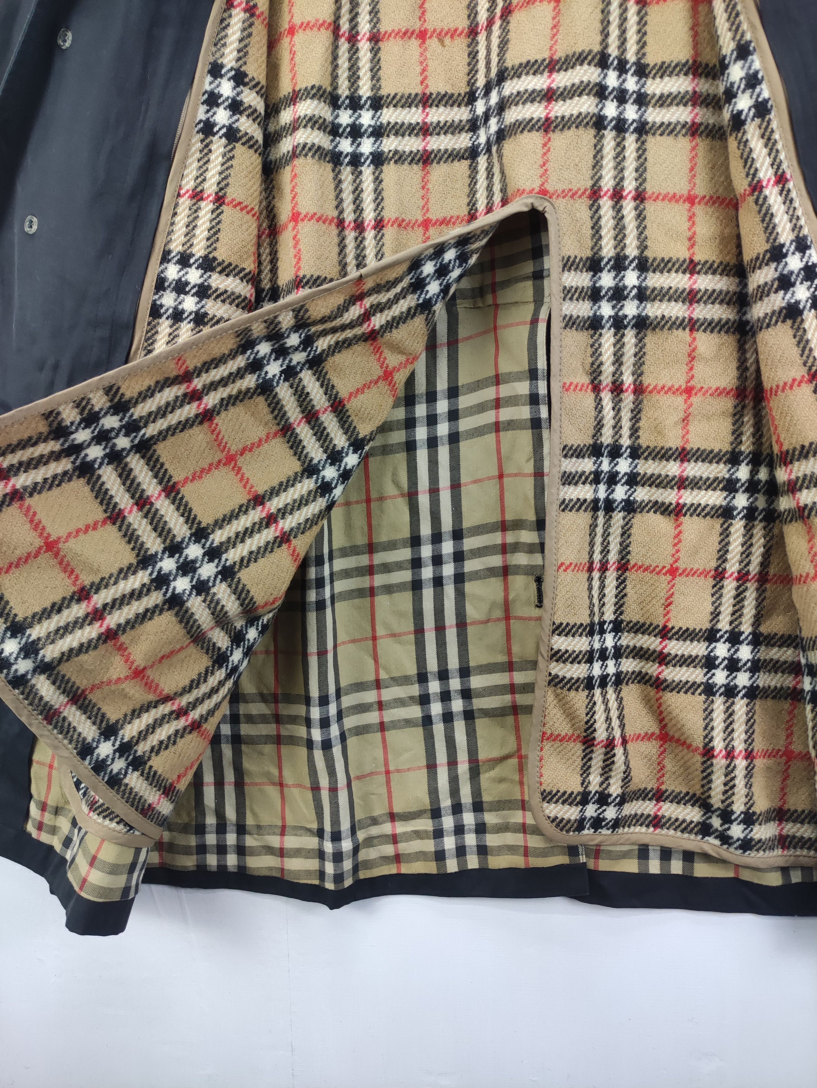 Burberry Vintage Burberrys Trench Coat Jacket Size US XL / EU 56 / 4 - 4 Thumbnail