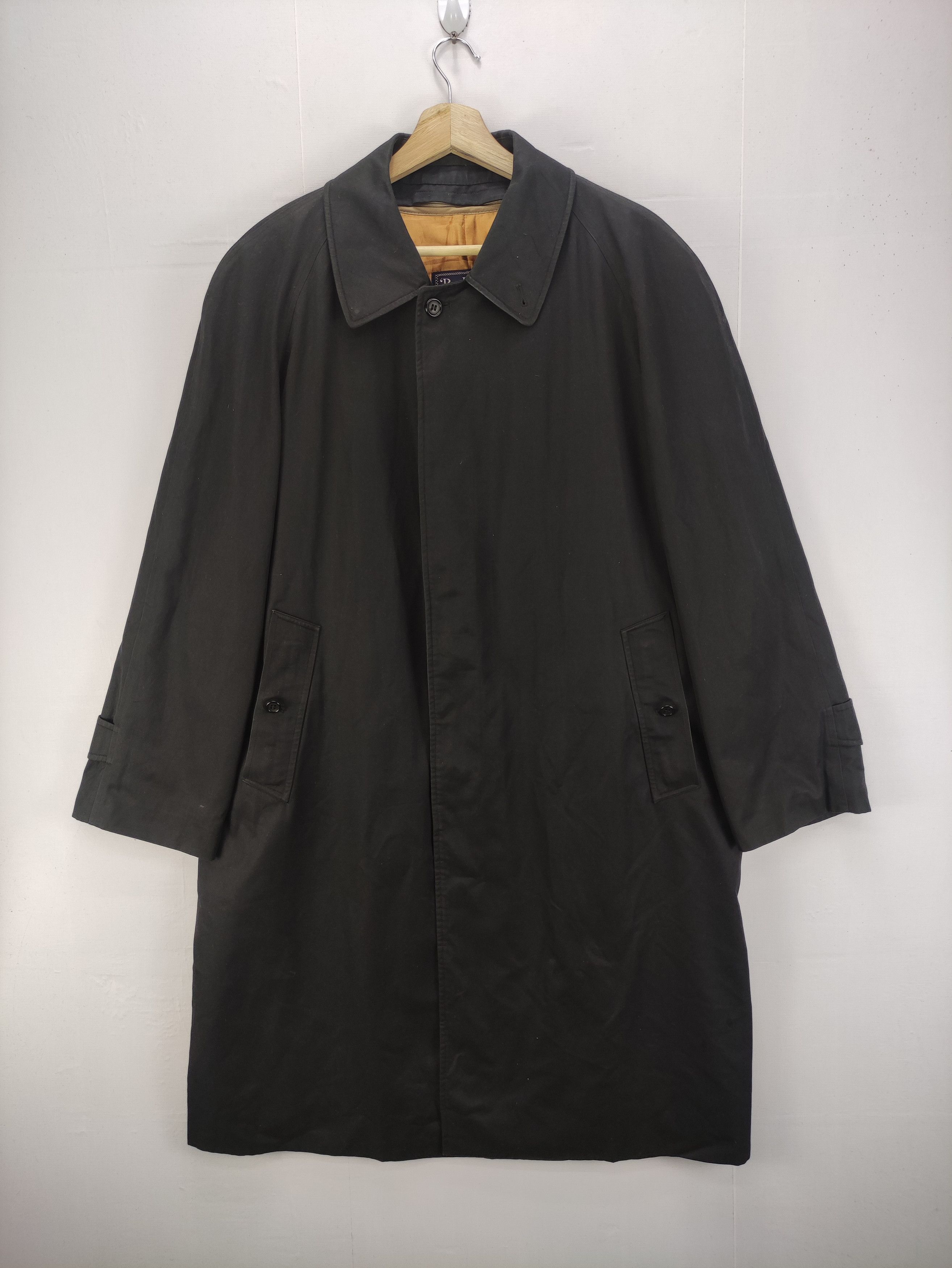 Burberry Vintage Burberrys Trench Coat Jacket Size US XL / EU 56 / 4 - 1 Thumbnail