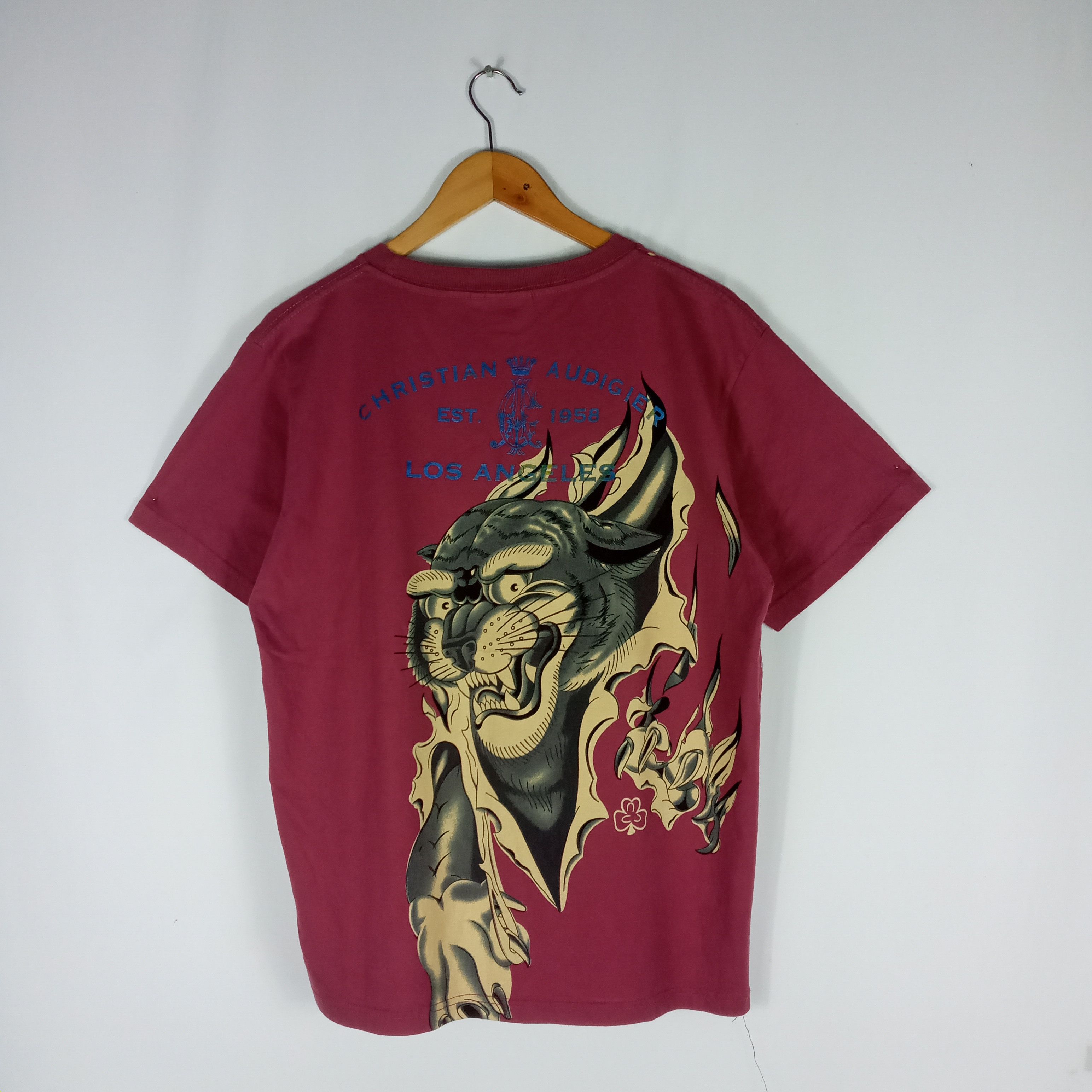 Christian Audigier × Designer × Ed Hardy Christian Audigier Ed Hardy Tiger Big Print Tee Size US M / EU 48-50 / 2 - 5 Thumbnail