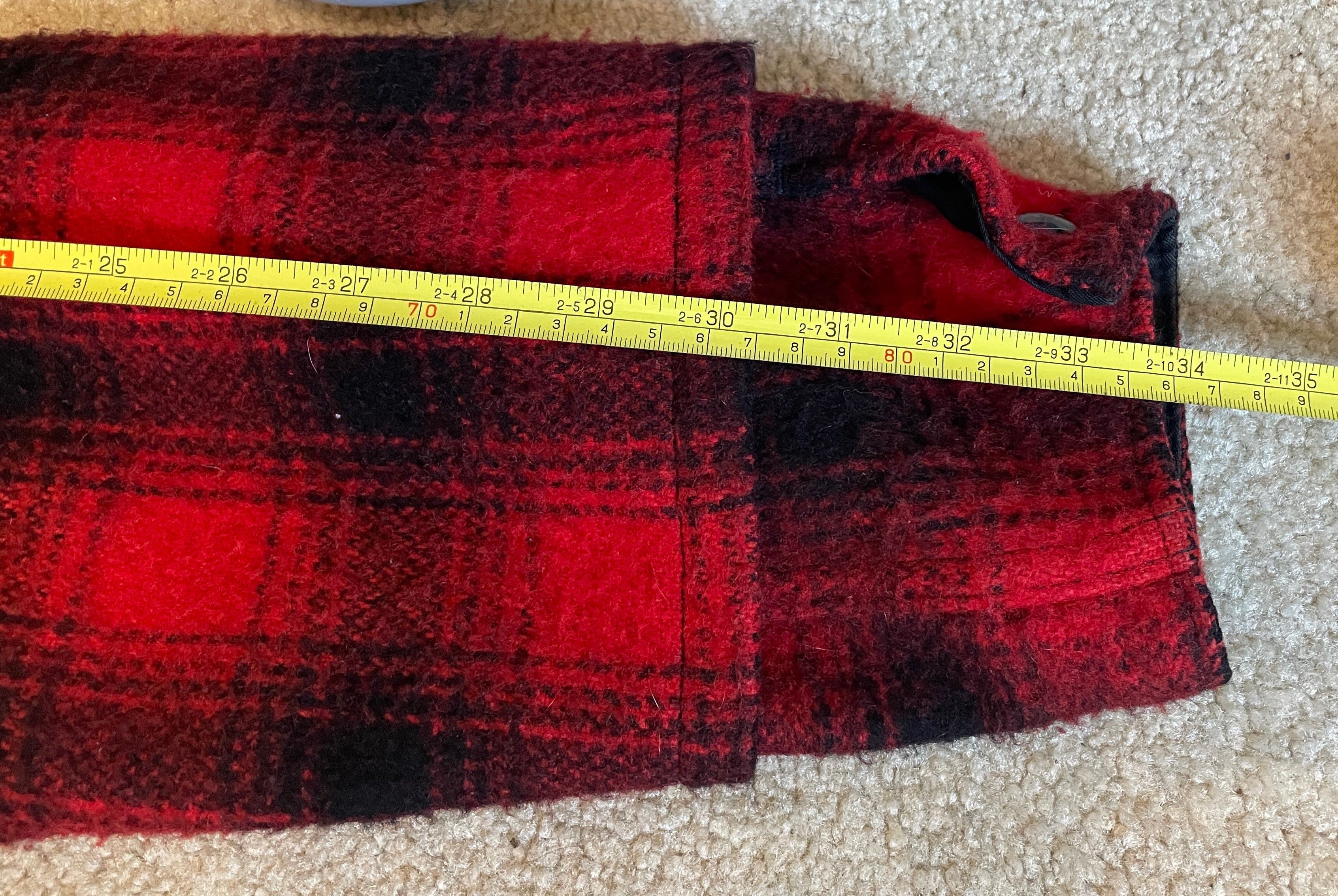 Aero Leathers Aero Vintage Buffalo Plaid Mackinaw Cruiser Jacket -M-L Size US M / EU 48-50 / 2 - 15 Thumbnail