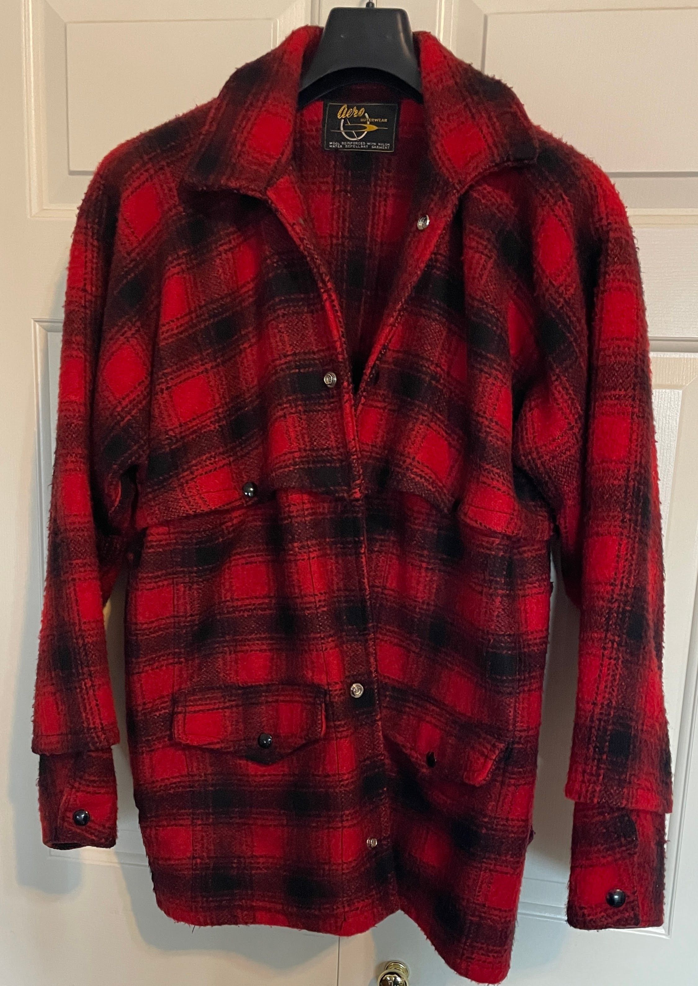 Aero Leathers Aero Vintage Buffalo Plaid Mackinaw Cruiser Jacket -M-L Size US M / EU 48-50 / 2 - 3 Thumbnail