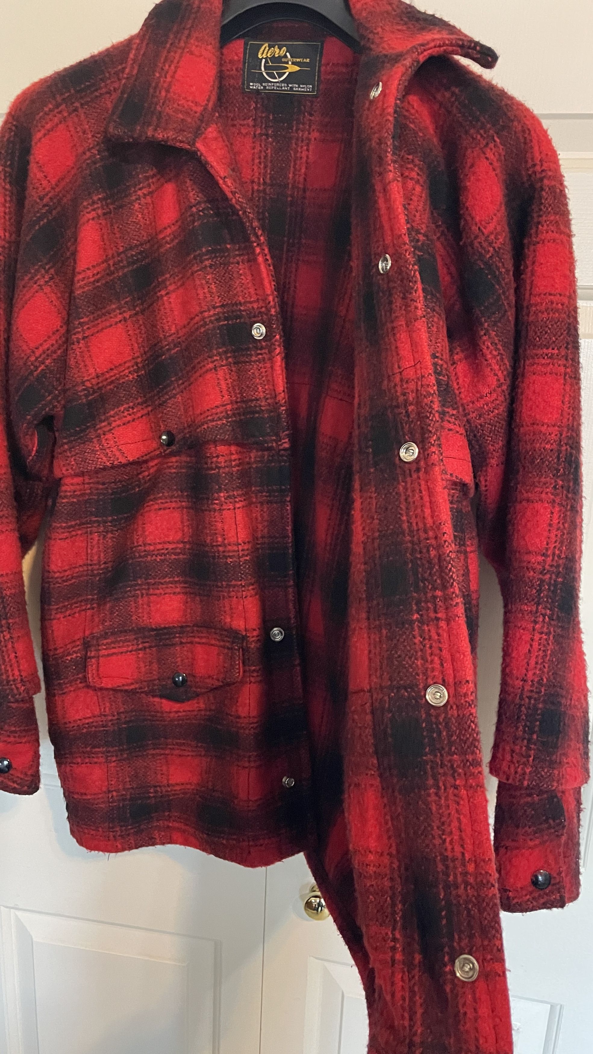 Aero Leathers Aero Vintage Buffalo Plaid Mackinaw Cruiser Jacket -M-L Size US M / EU 48-50 / 2 - 11 Thumbnail