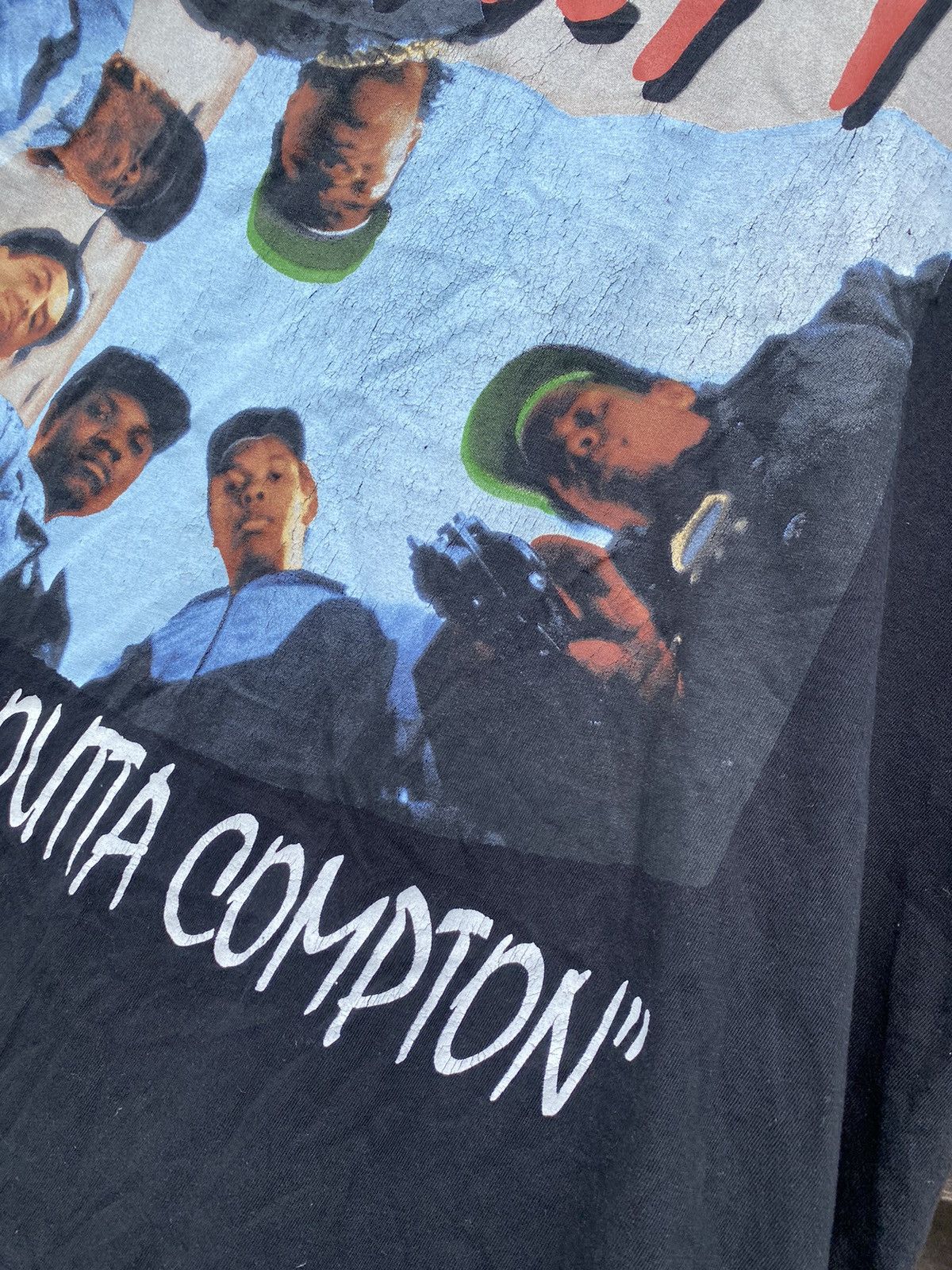 Rap Tees N.W.A Straight Outta Compton vintage album logo tee t-shirt Size US L / EU 52-54 / 3 - 5 Thumbnail
