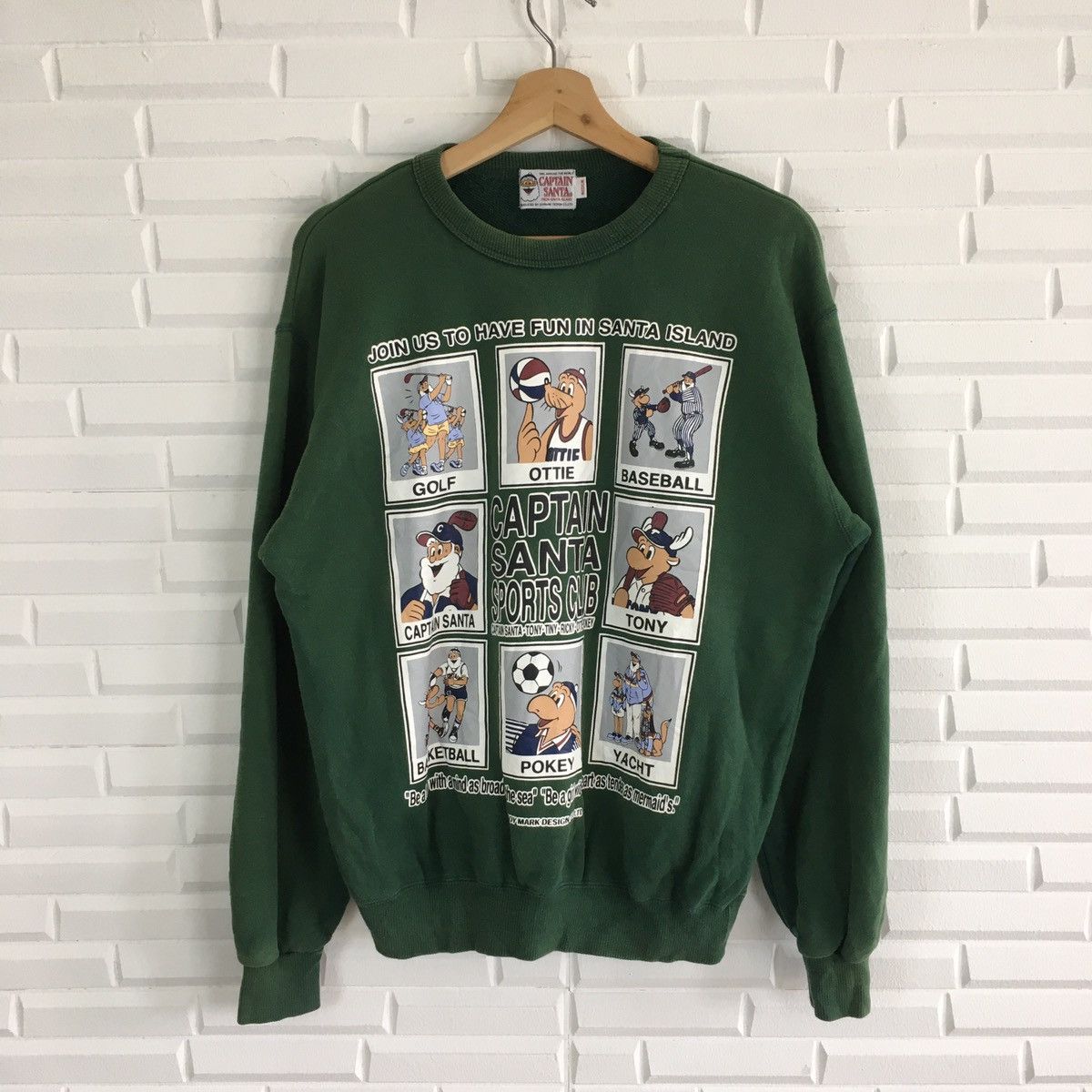 Sportswear × Streetwear × Vintage Captain Santa Crewneck | Grailed