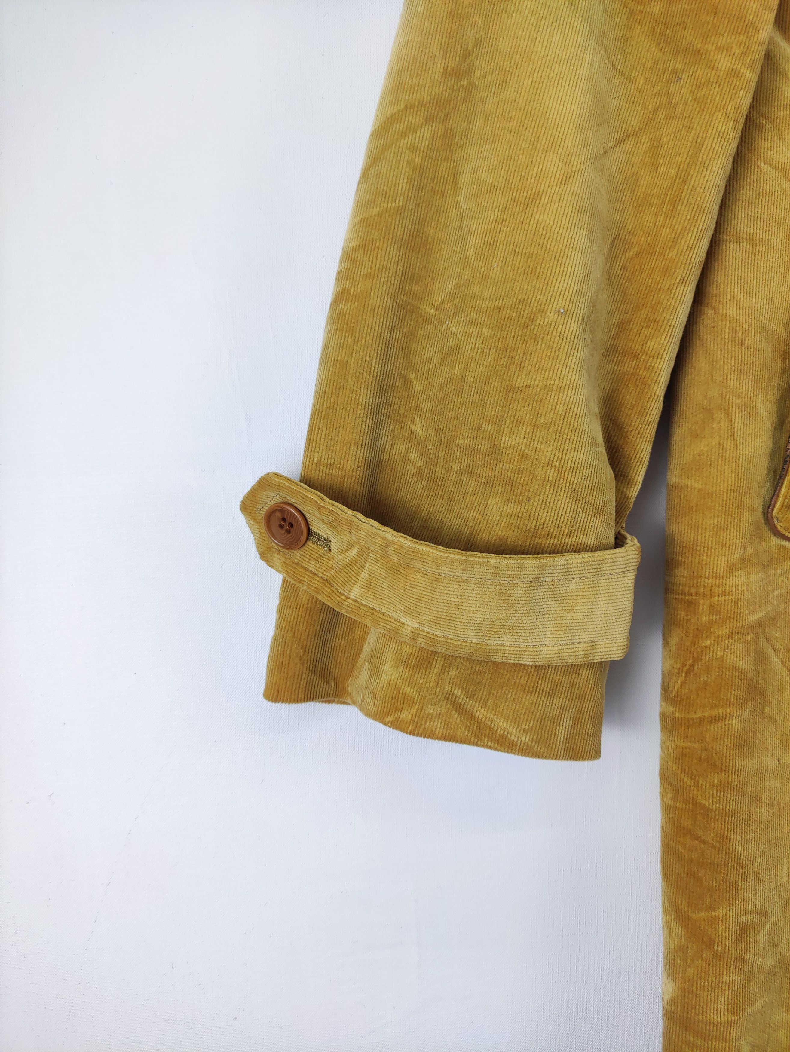 Comme Ca Ism Vintage Comme Ca Du Mode Corduroy Trench Coat Size US S / EU 44-46 / 1 - 2 Thumbnail