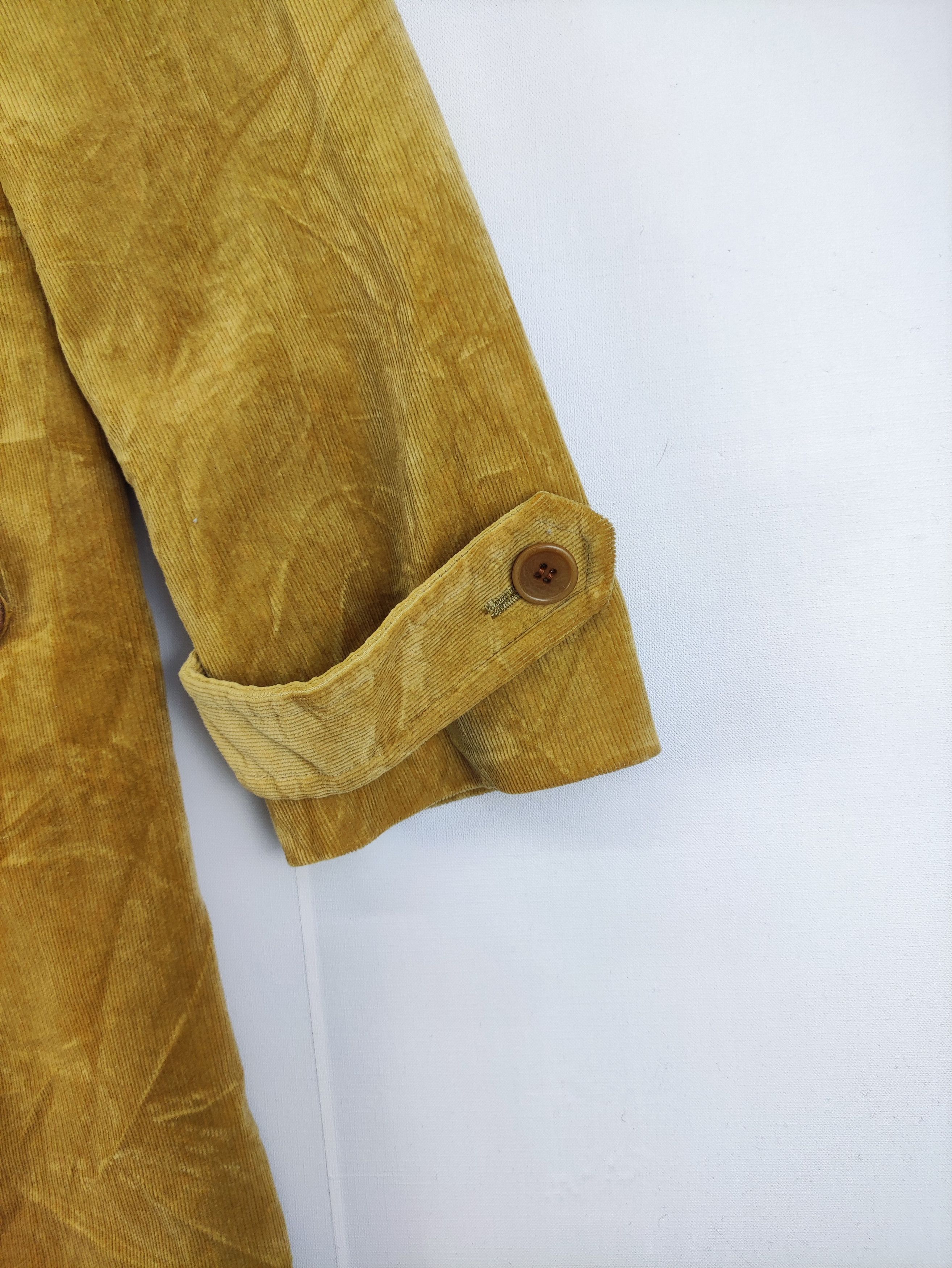 Comme Ca Ism Vintage Comme Ca Du Mode Corduroy Trench Coat Size US S / EU 44-46 / 1 - 3 Thumbnail