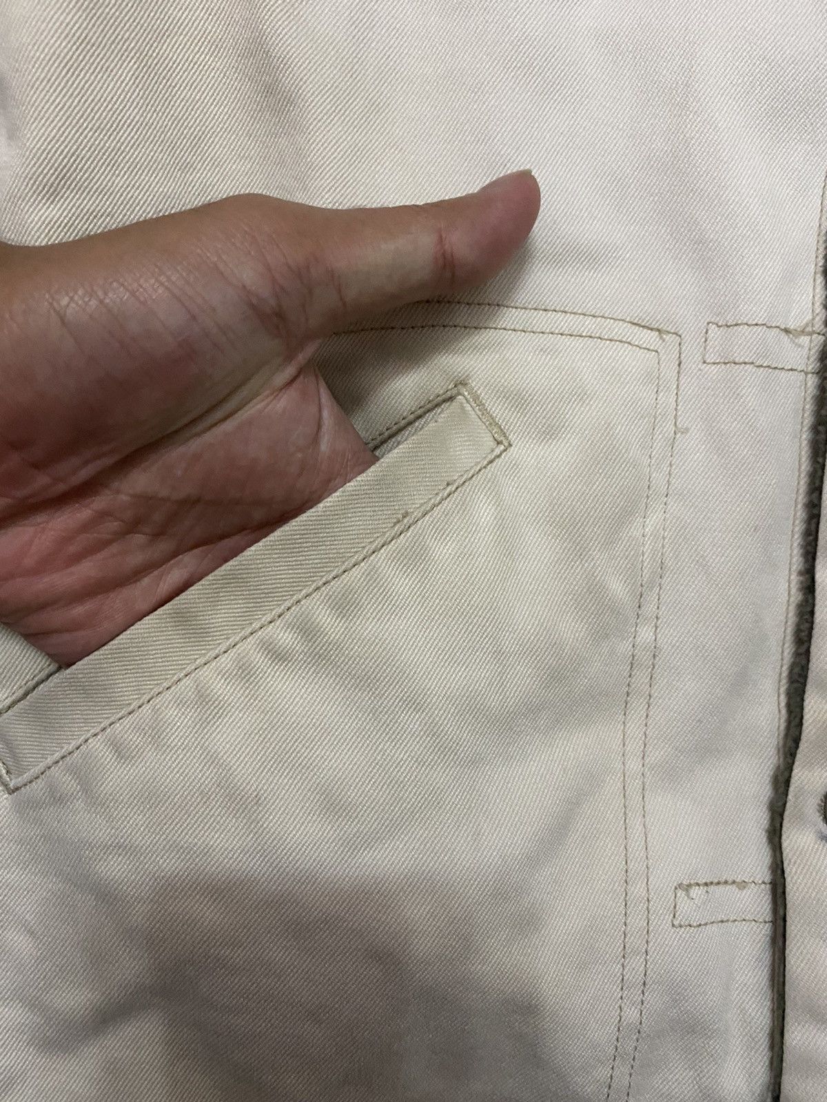 Japanese Brand × Vintage Vintage Trashed Workwear Jacket Size US M / EU 48-50 / 2 - 7 Thumbnail