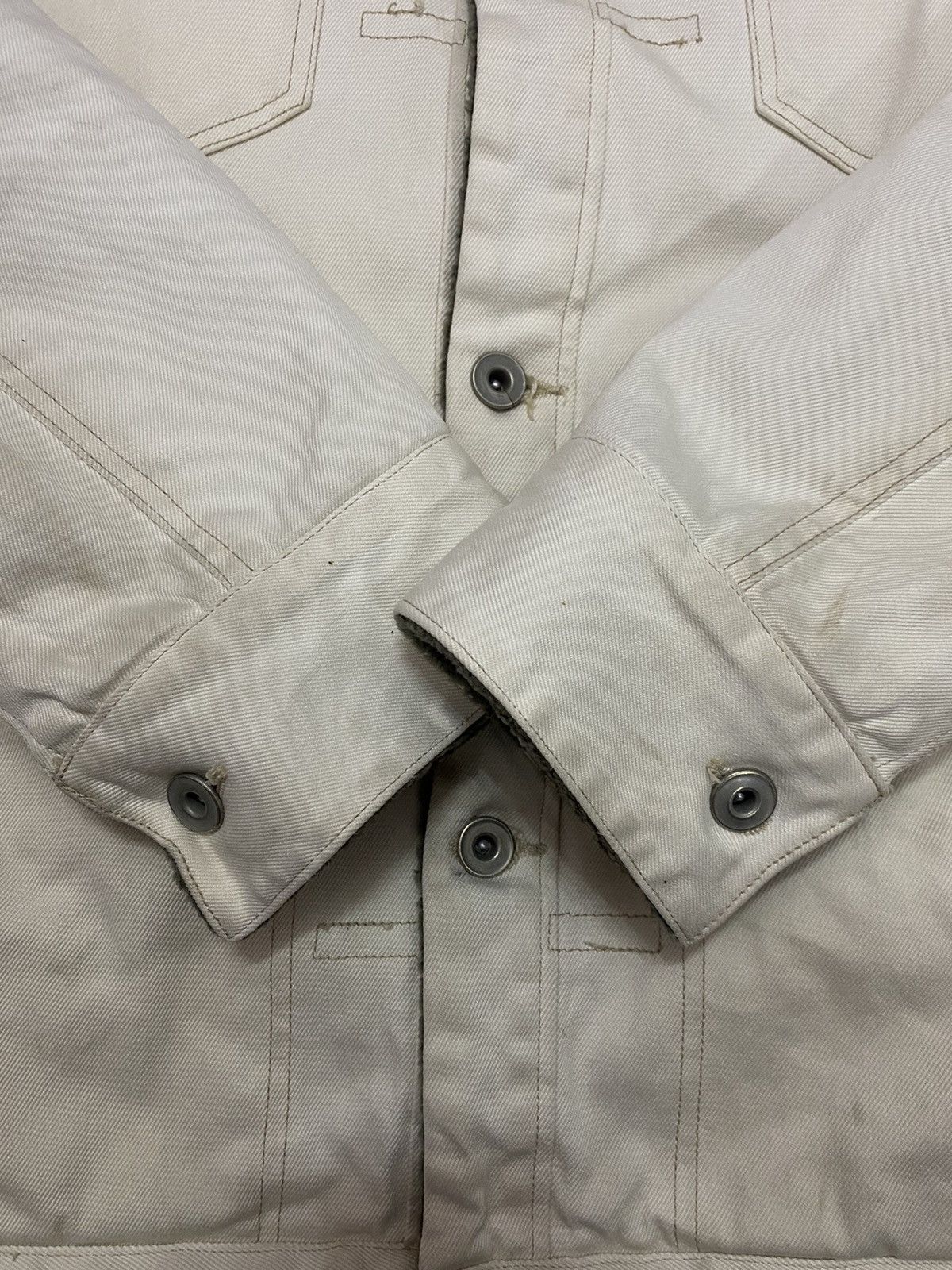 Japanese Brand × Vintage Vintage Trashed Workwear Jacket Size US M / EU 48-50 / 2 - 10 Thumbnail