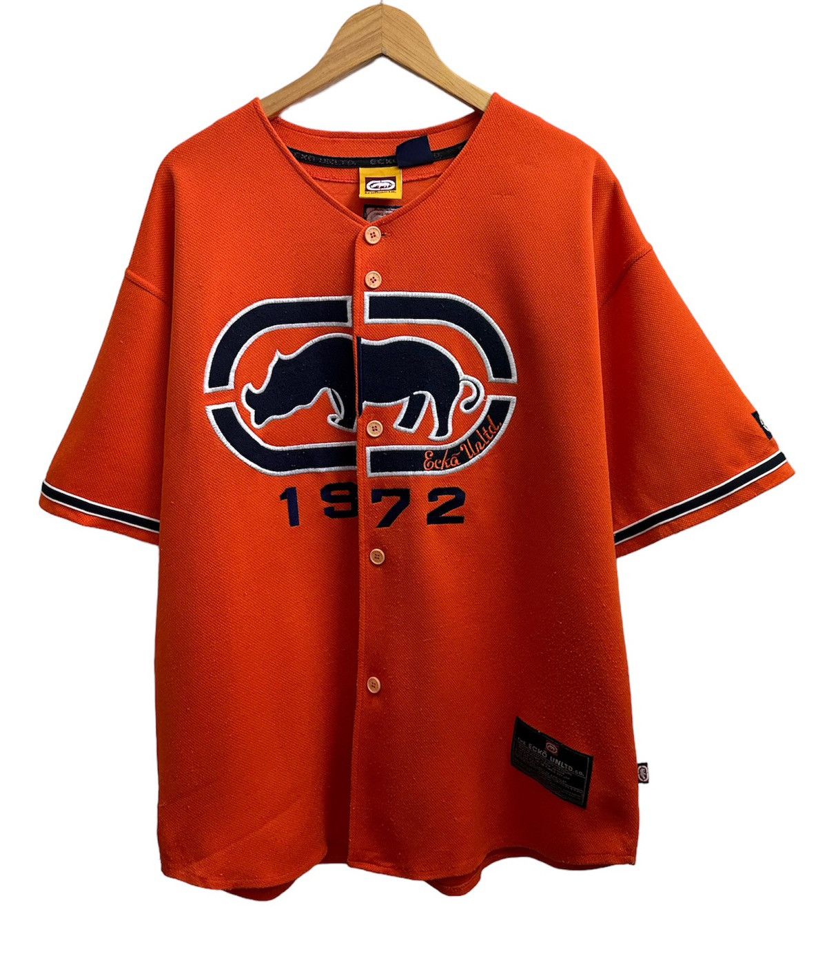 Ecko Unltd. 1972 Ecko Unltd Button Up Streetwear Hip Hop Jersey Size US L / EU 52-54 / 3 - 1 Thumbnail