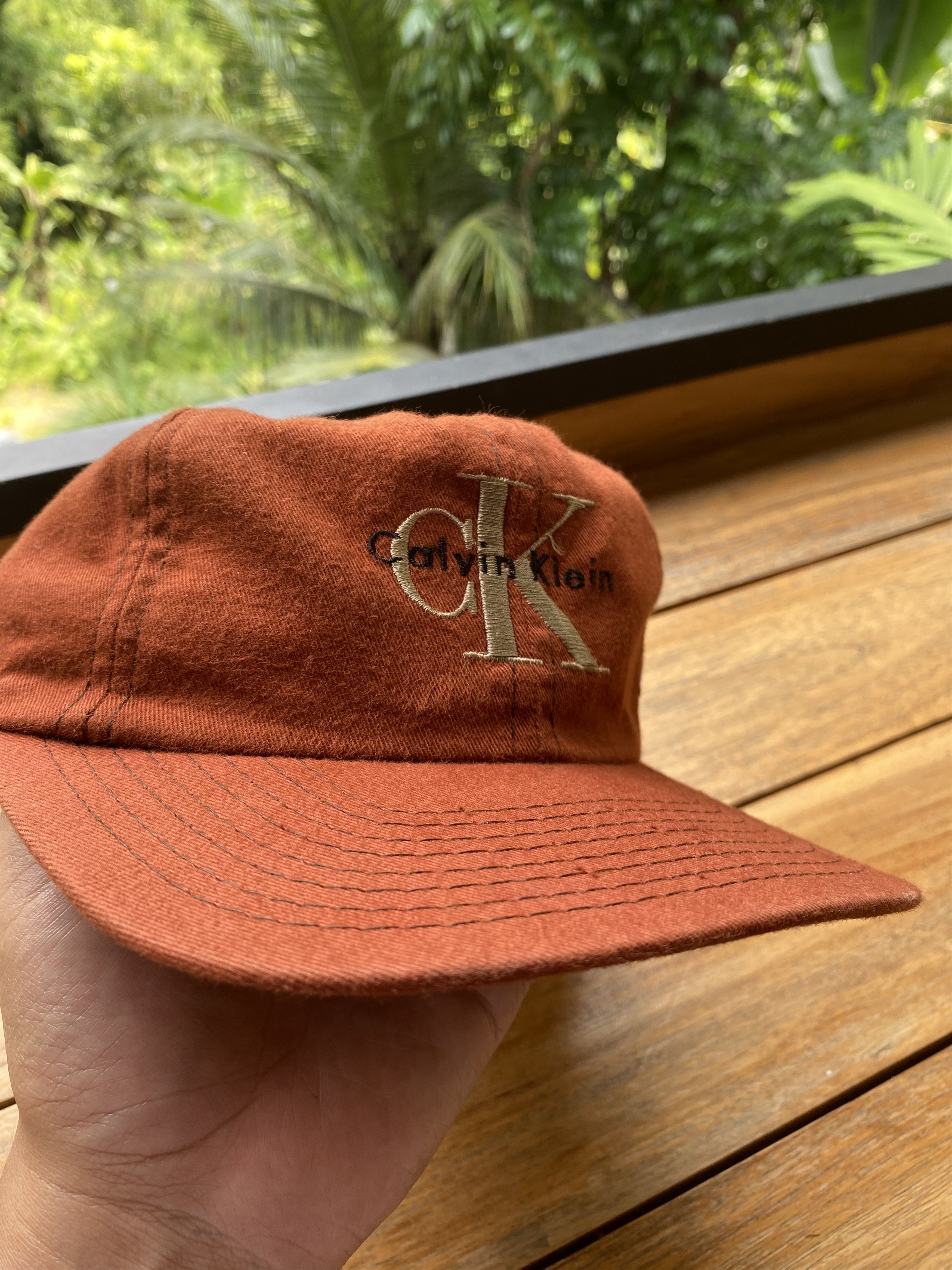 Other Rare vintage calvin klein Orange hat Size ONE SIZE - 4 Thumbnail