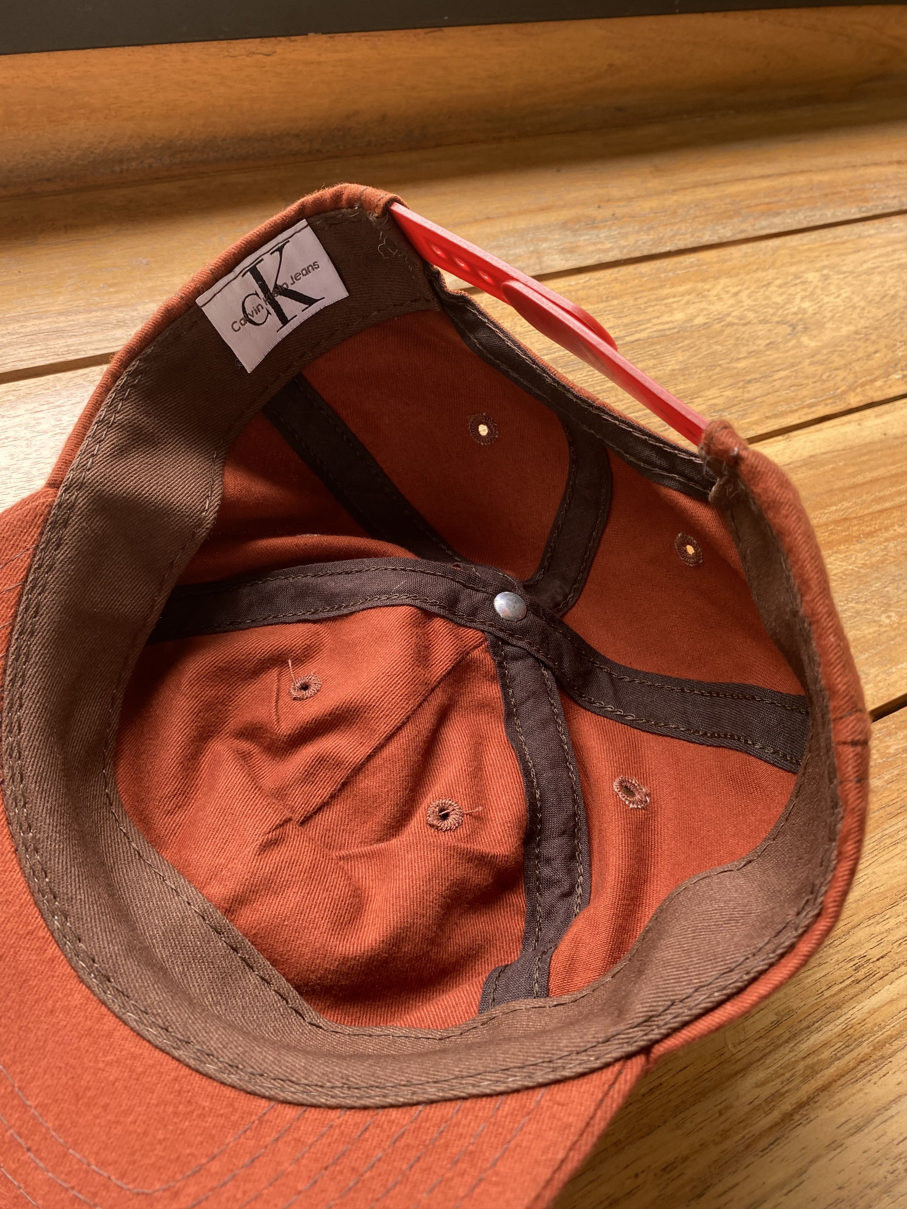 Other Rare vintage calvin klein Orange hat Size ONE SIZE - 5 Thumbnail