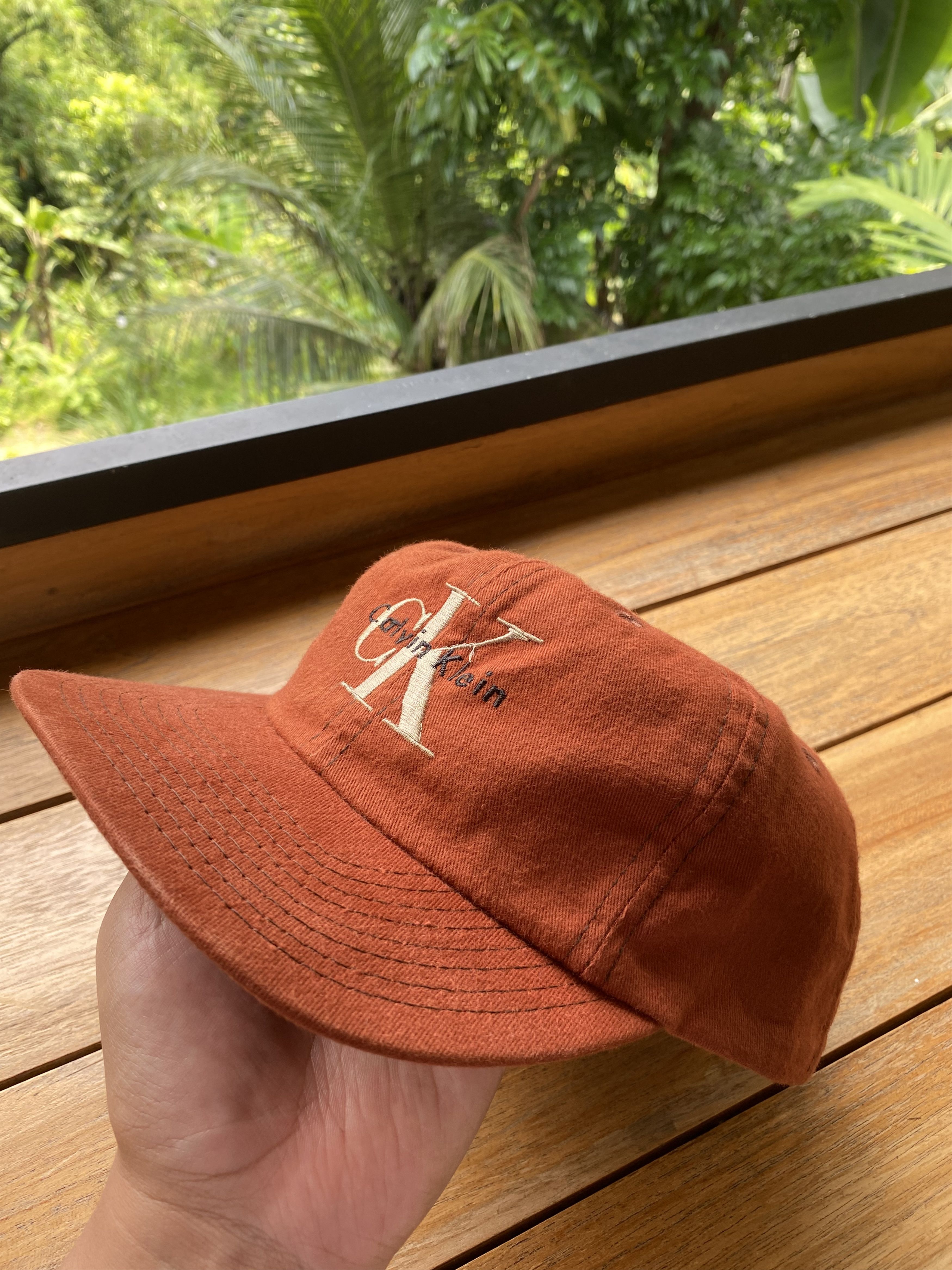Other Rare vintage calvin klein Orange hat Size ONE SIZE - 3 Thumbnail