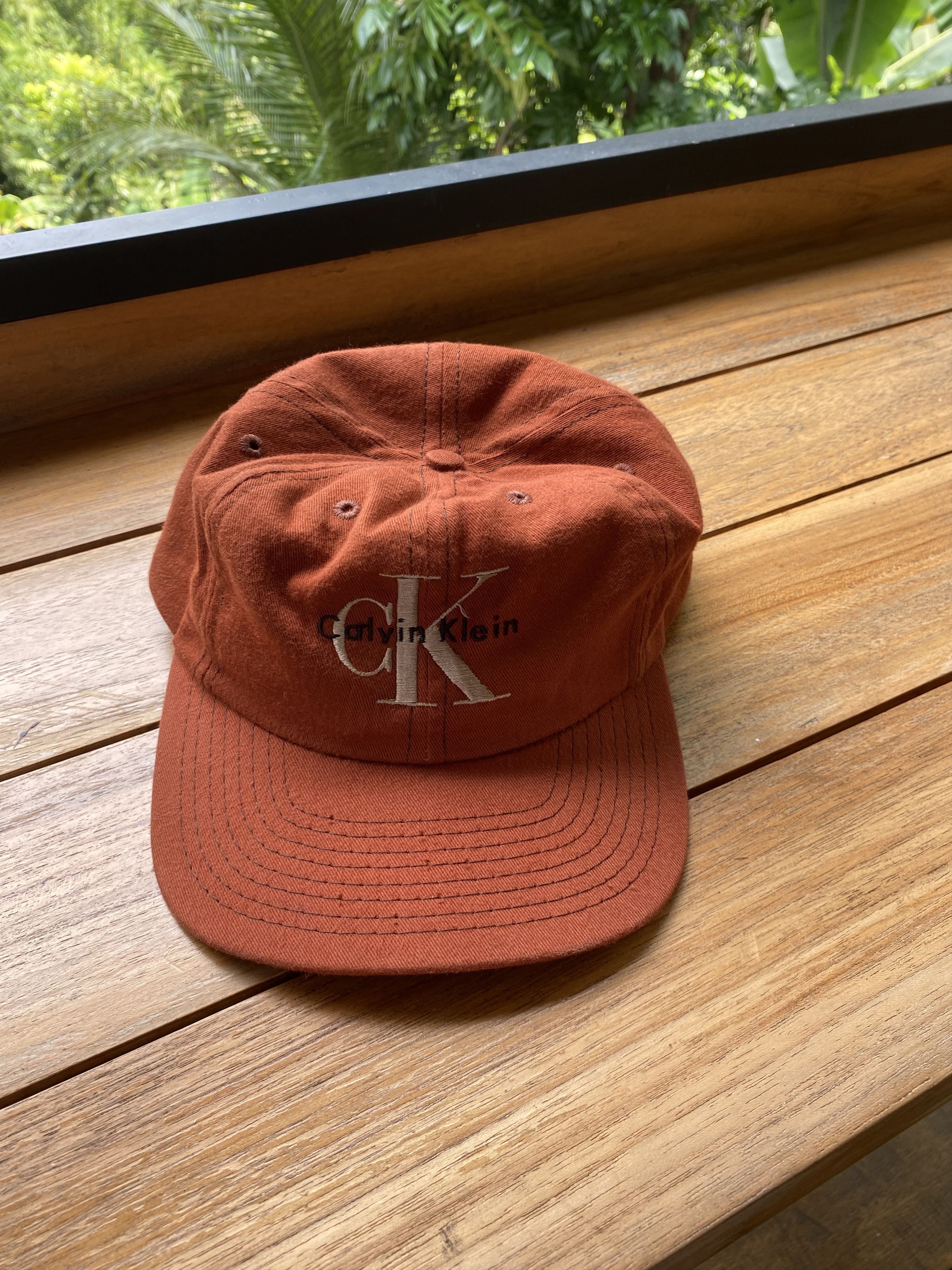 Other Rare vintage calvin klein Orange hat Size ONE SIZE - 2 Thumbnail