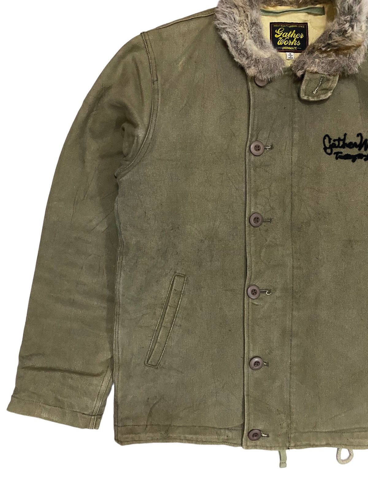 Vintage Vintage Japan Workwear Gather Work Detroit Jacket Size US M / EU 48-50 / 2 - 3 Thumbnail