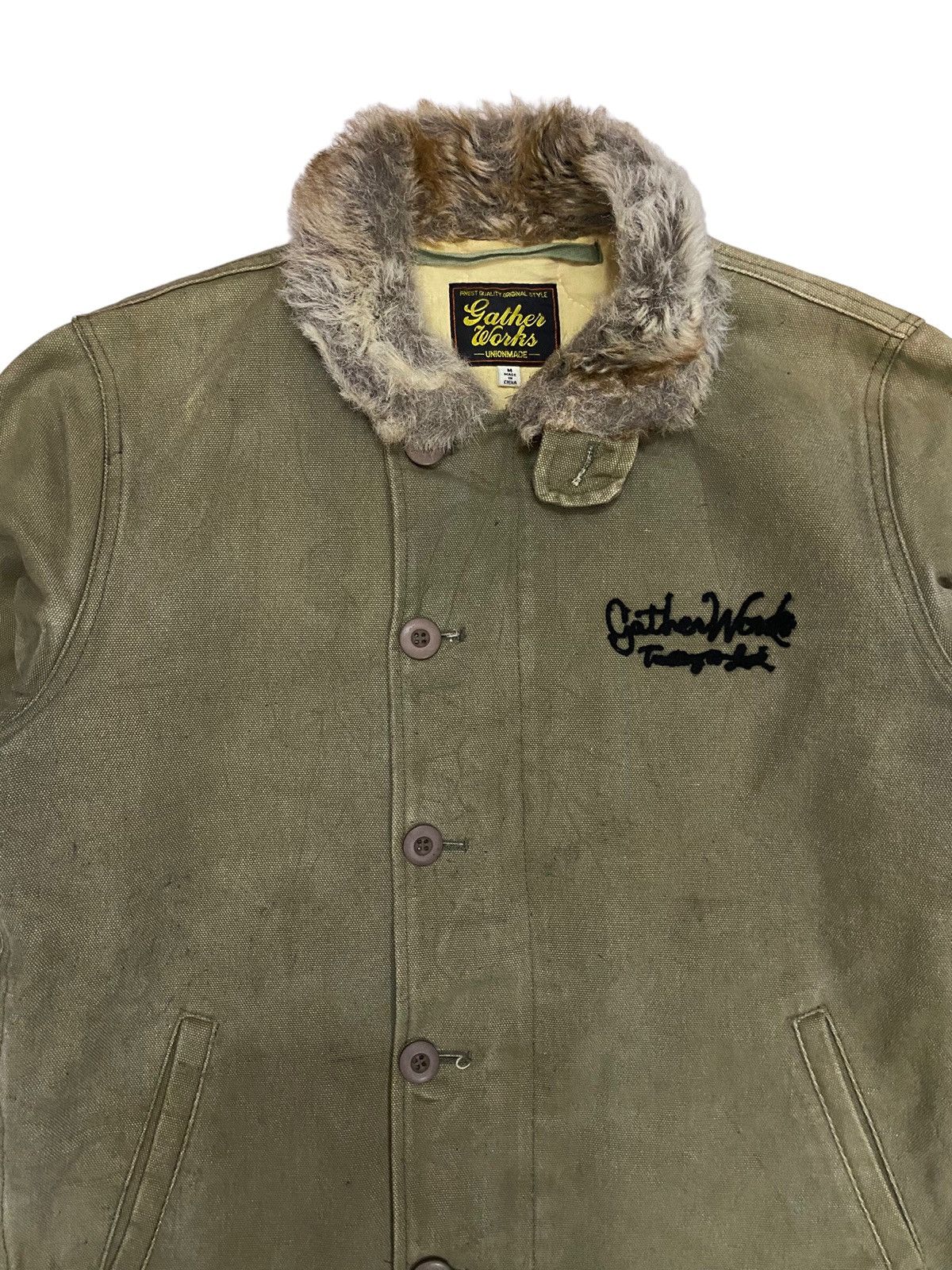 Vintage Vintage Japan Workwear Gather Work Detroit Jacket Size US M / EU 48-50 / 2 - 5 Thumbnail