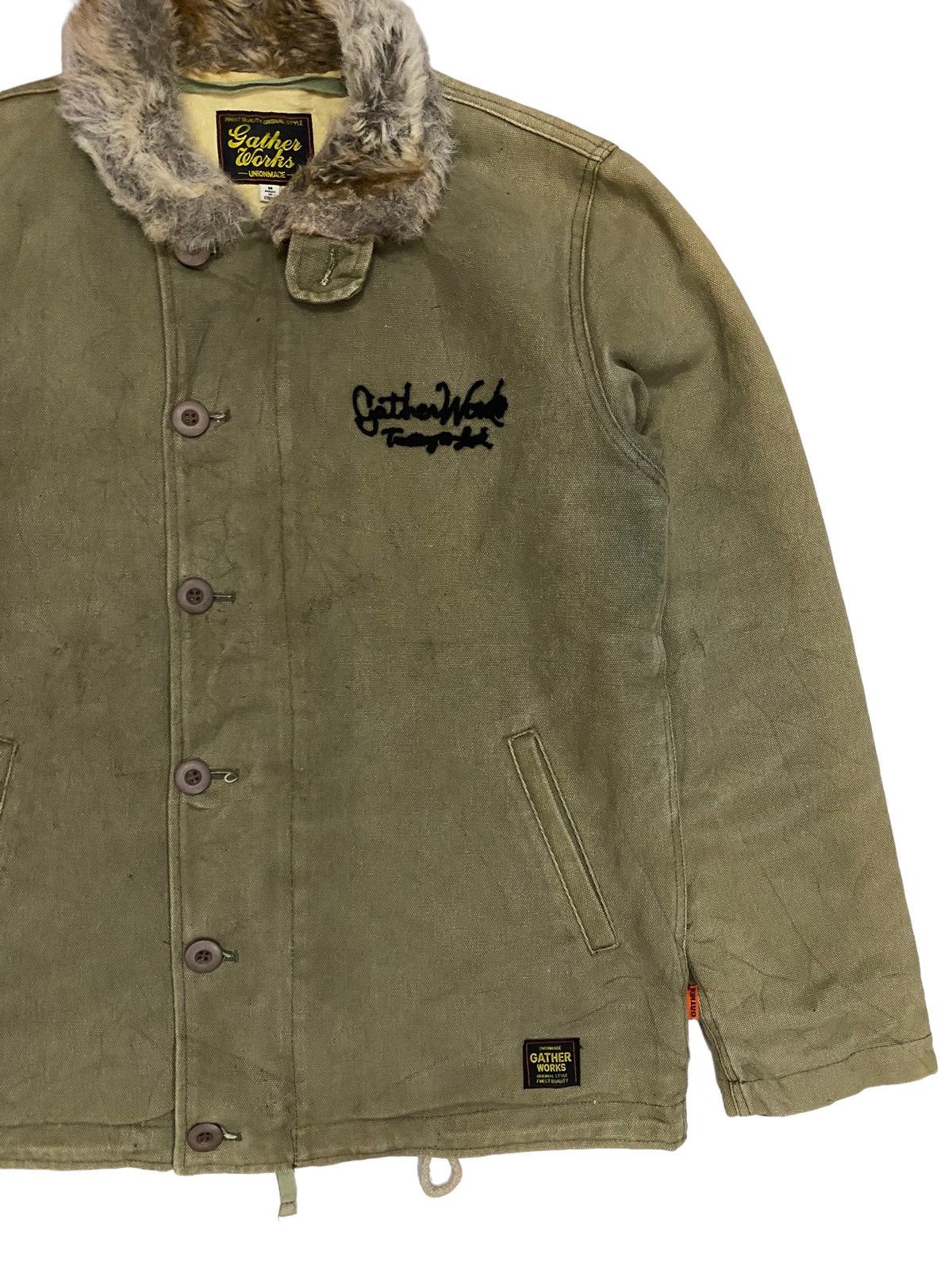 Vintage Vintage Japan Workwear Gather Work Detroit Jacket Size US M / EU 48-50 / 2 - 4 Thumbnail
