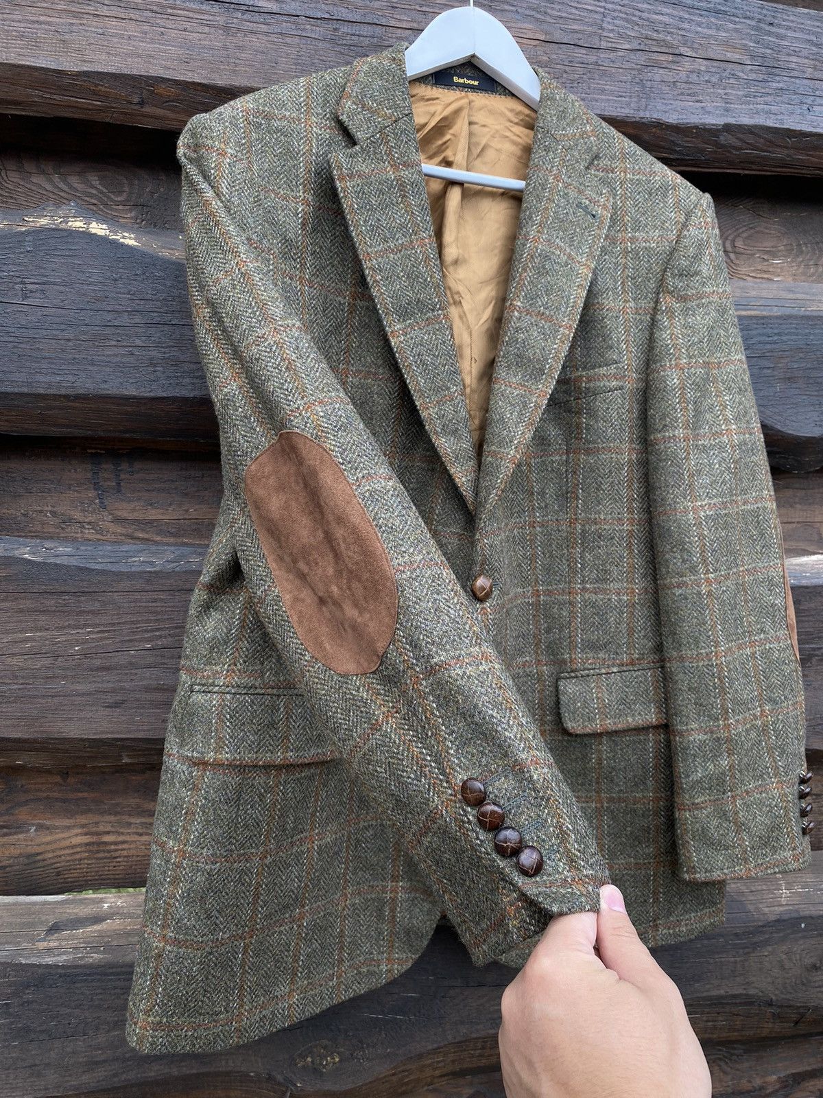 Barbour Barbour tweed blazer Size 50R - 4 Thumbnail