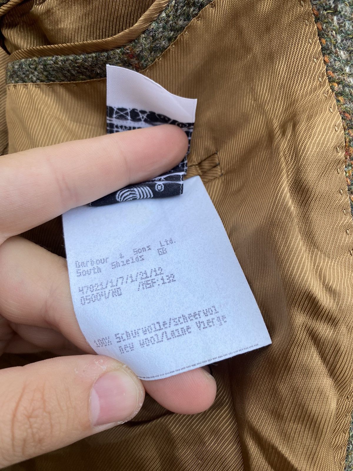 Barbour Barbour tweed blazer Size 50R - 7 Thumbnail