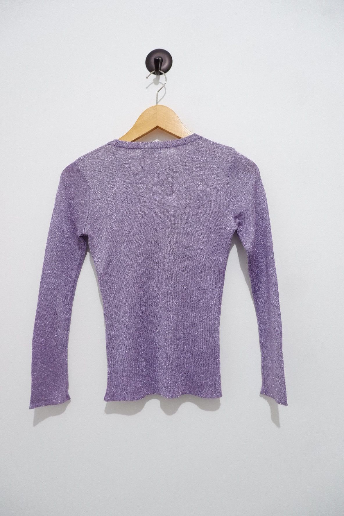 Hysteric Glamour Hysteric Glamour Knitted Silver Lurex LS Womens Size ONE SIZE - 2 Thumbnail