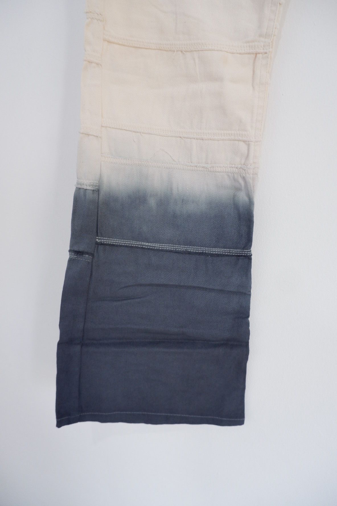 20471120 Edge Rupert Flare Patchwork hagi Pants Size US 29 - 3 Thumbnail