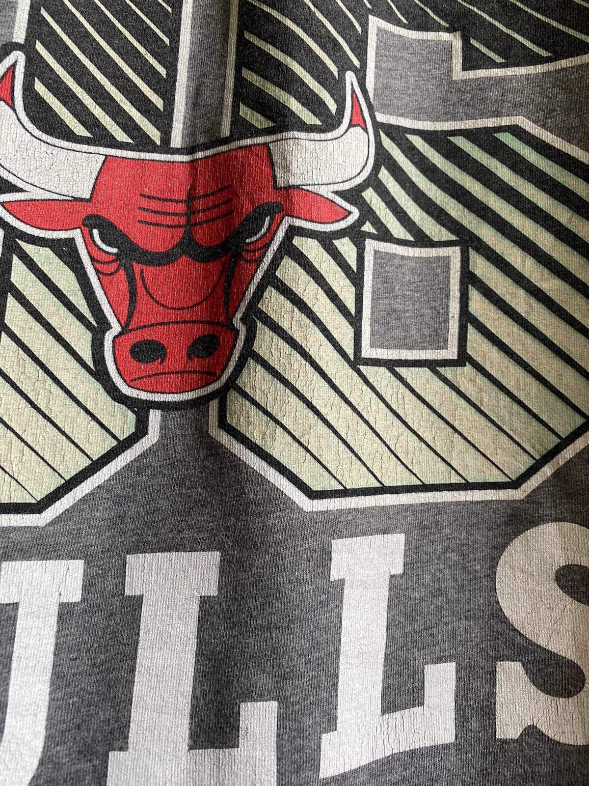 Mitchell & Ness × NBA Mitchell&Ness Chicago Bulls 1996 NBA Champions T Shirt Size US M / EU 48-50 / 2 - 12 Thumbnail