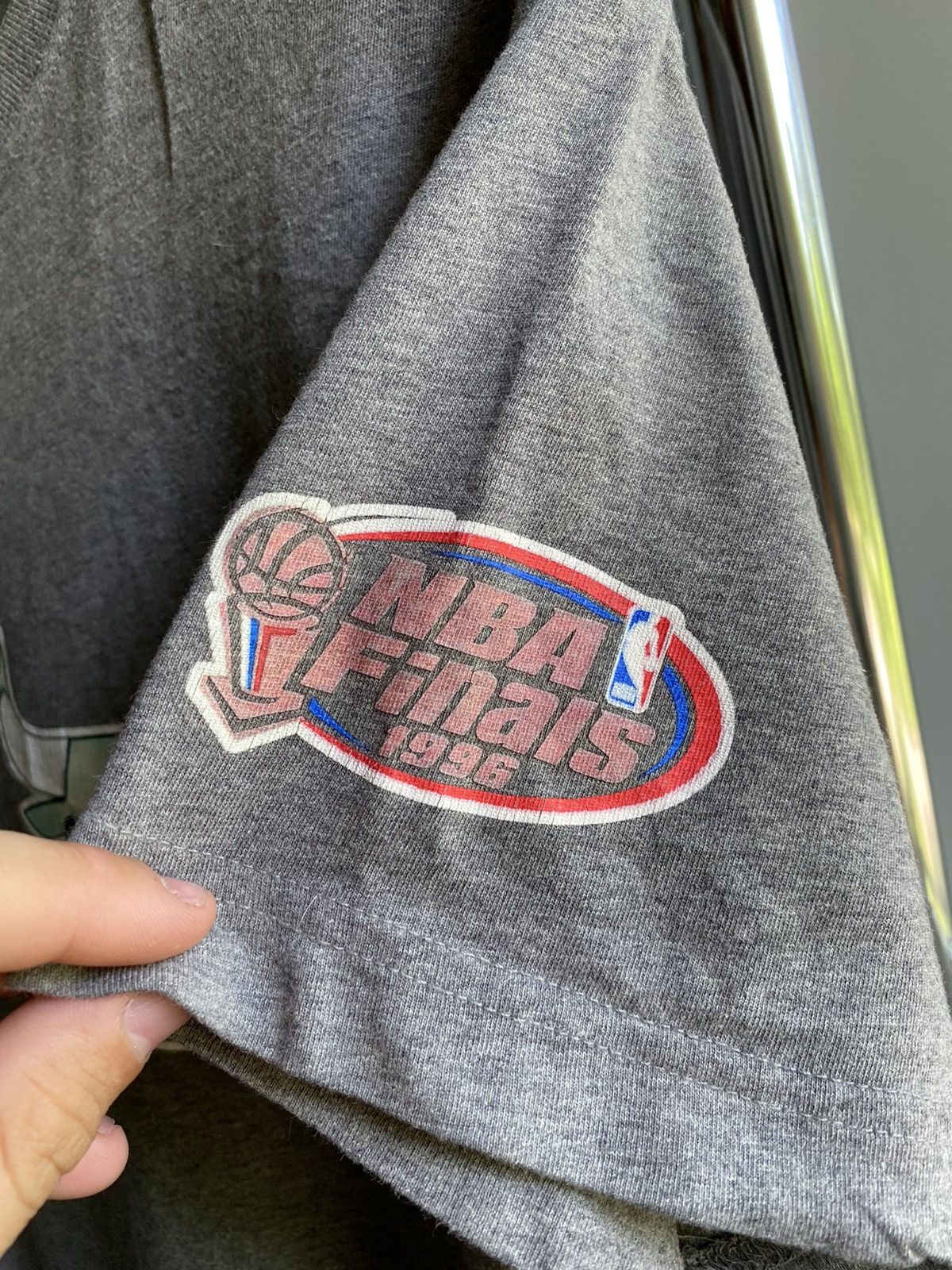 Mitchell & Ness × NBA Mitchell&Ness Chicago Bulls 1996 NBA Champions T Shirt Size US M / EU 48-50 / 2 - 8 Thumbnail