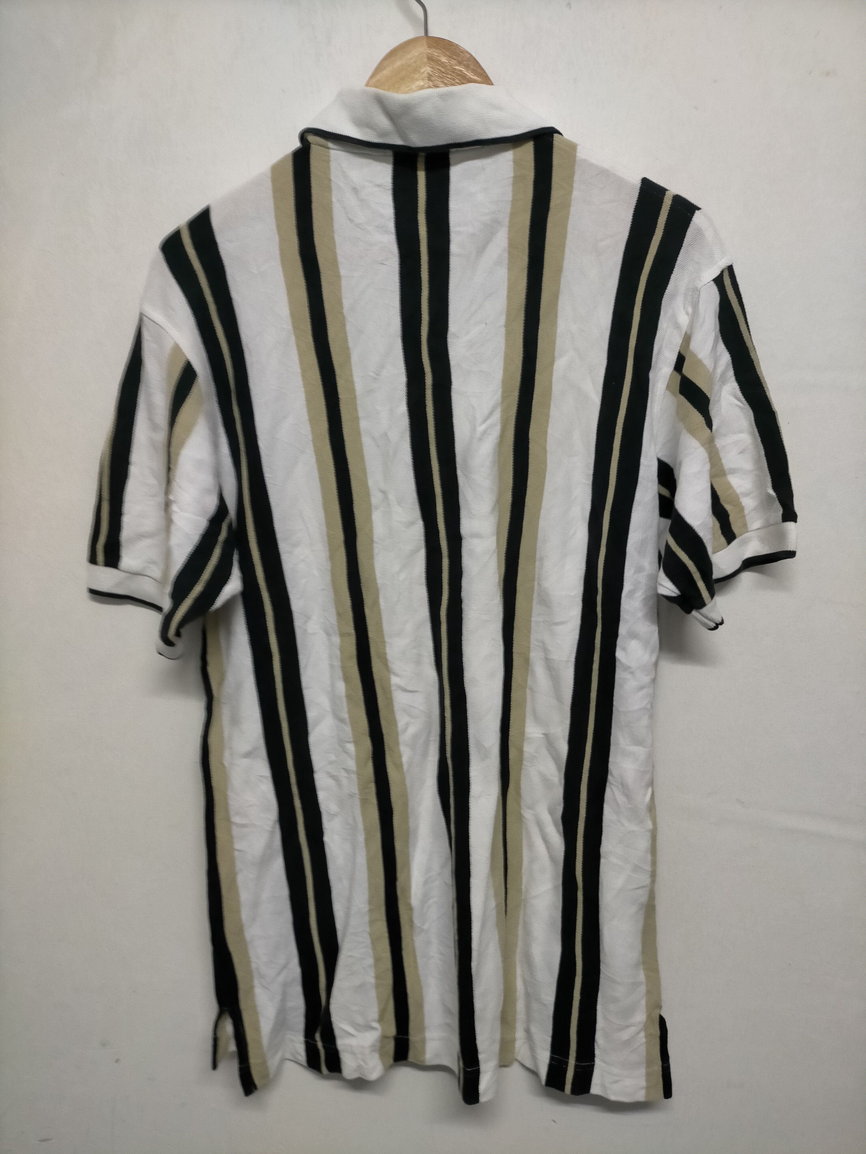 Yves Saint Laurent YvesSaintLaurent pour homme polos stripe tee Size US L / EU 52-54 / 3 - 13 Thumbnail