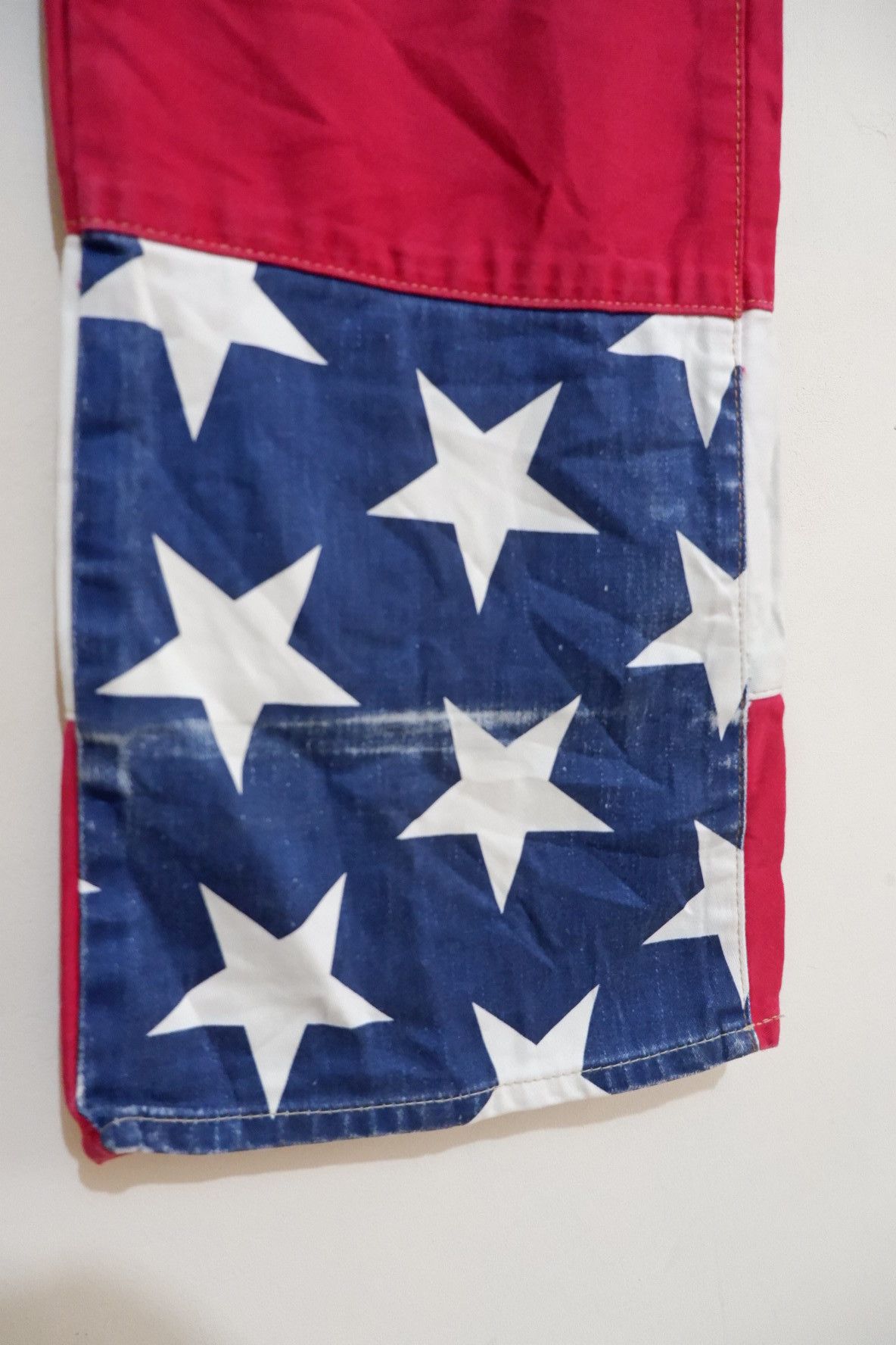 Hysteric Glamour Vintage Hysteric Glamour Kinky American Flag Jeans Flare Size US 27 - 4 Thumbnail