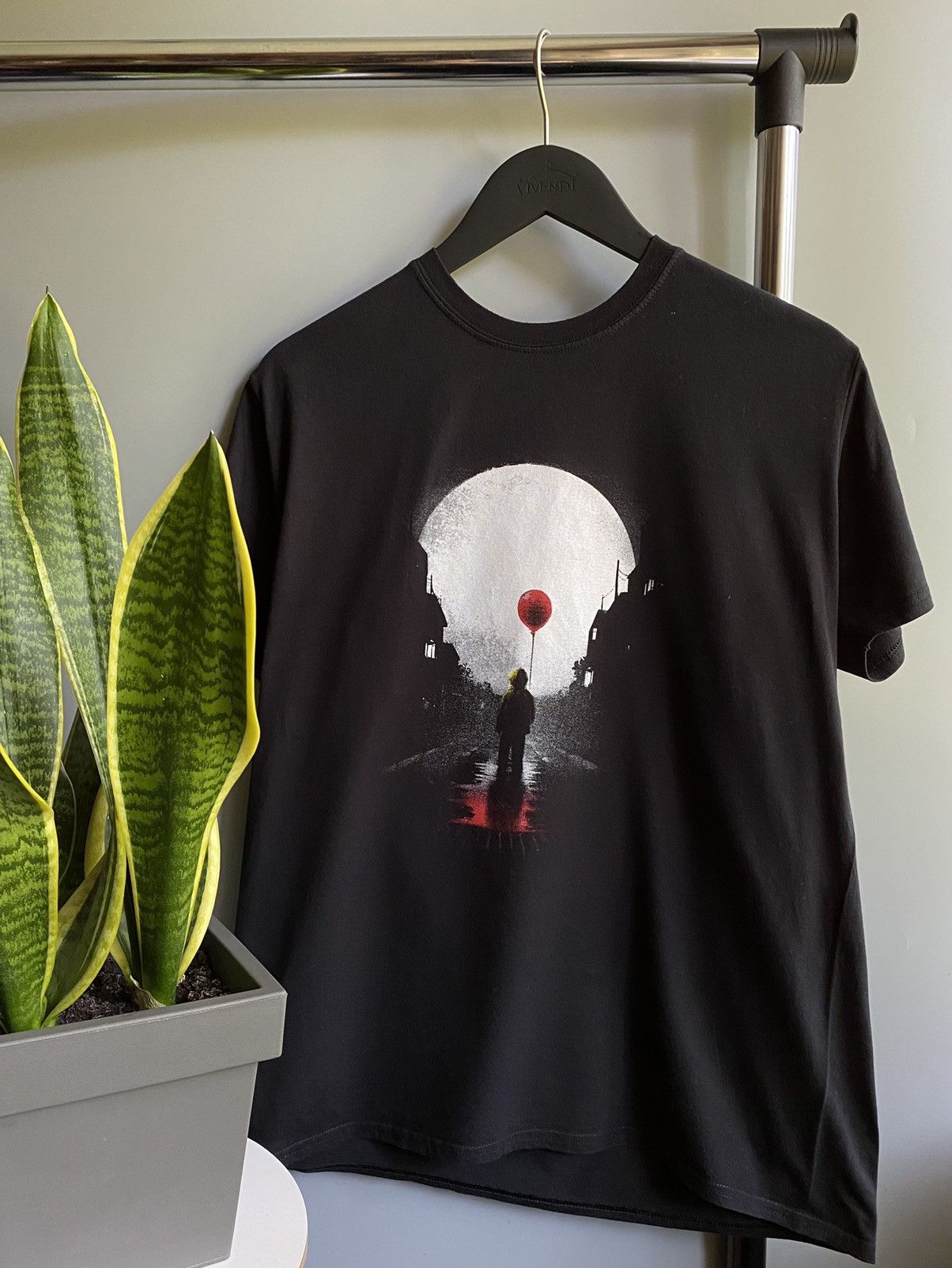 Gildan × Vintage “It” The Movie T Shirt Horror Stephen King Size US L / EU 52-54 / 3 - 1 Thumbnail