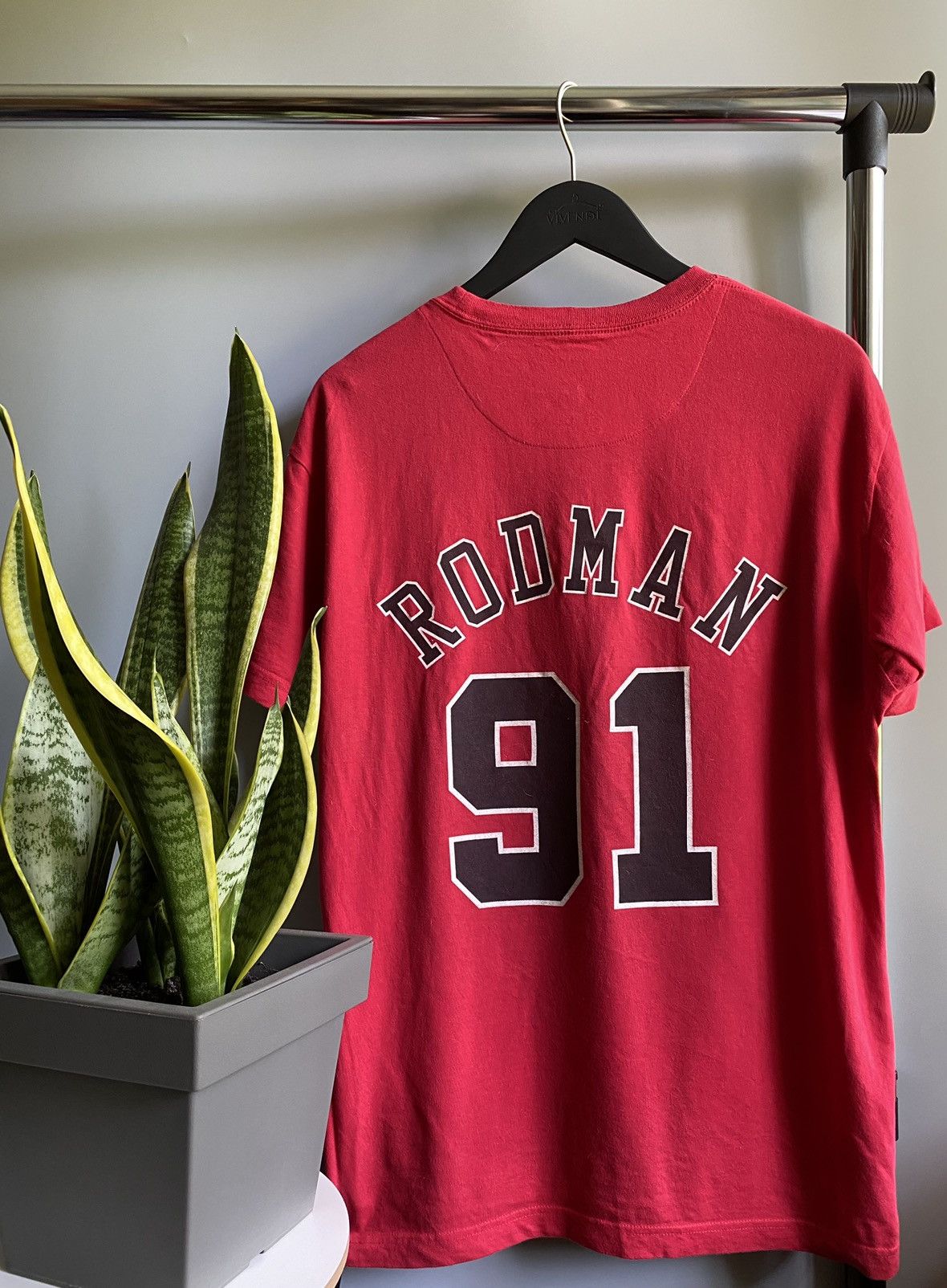 Mitchell & Ness × NBA Mitchell&Ness Chicago Bulls #91 Rodman T Shirt Size US M / EU 48-50 / 2 - 12 Thumbnail