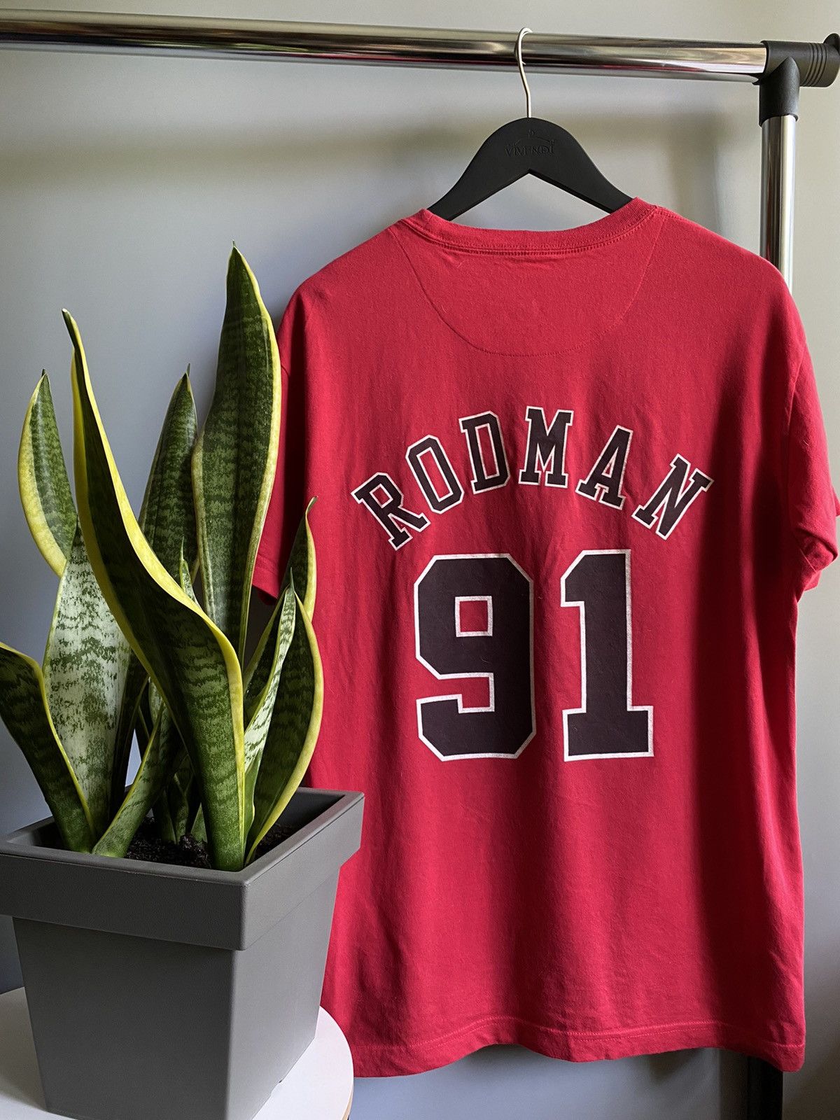 Mitchell & Ness × NBA Mitchell&Ness Chicago Bulls #91 Rodman T Shirt Size US M / EU 48-50 / 2 - 1 Thumbnail