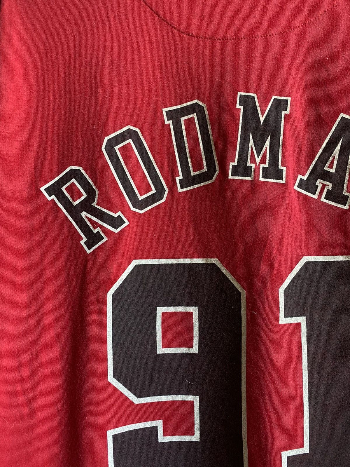 Mitchell & Ness × NBA Mitchell&Ness Chicago Bulls #91 Rodman T Shirt Size US M / EU 48-50 / 2 - 17 Thumbnail