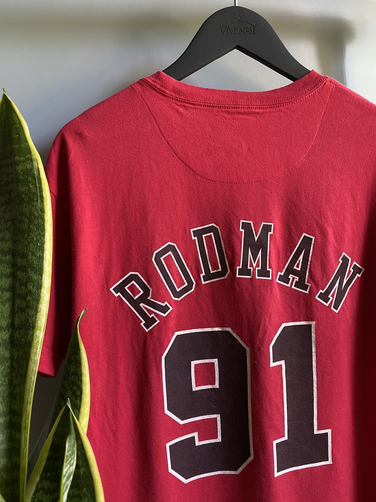 Mitchell & Ness × NBA Mitchell&Ness Chicago Bulls #91 Rodman T Shirt Size US M / EU 48-50 / 2 - 14 Thumbnail