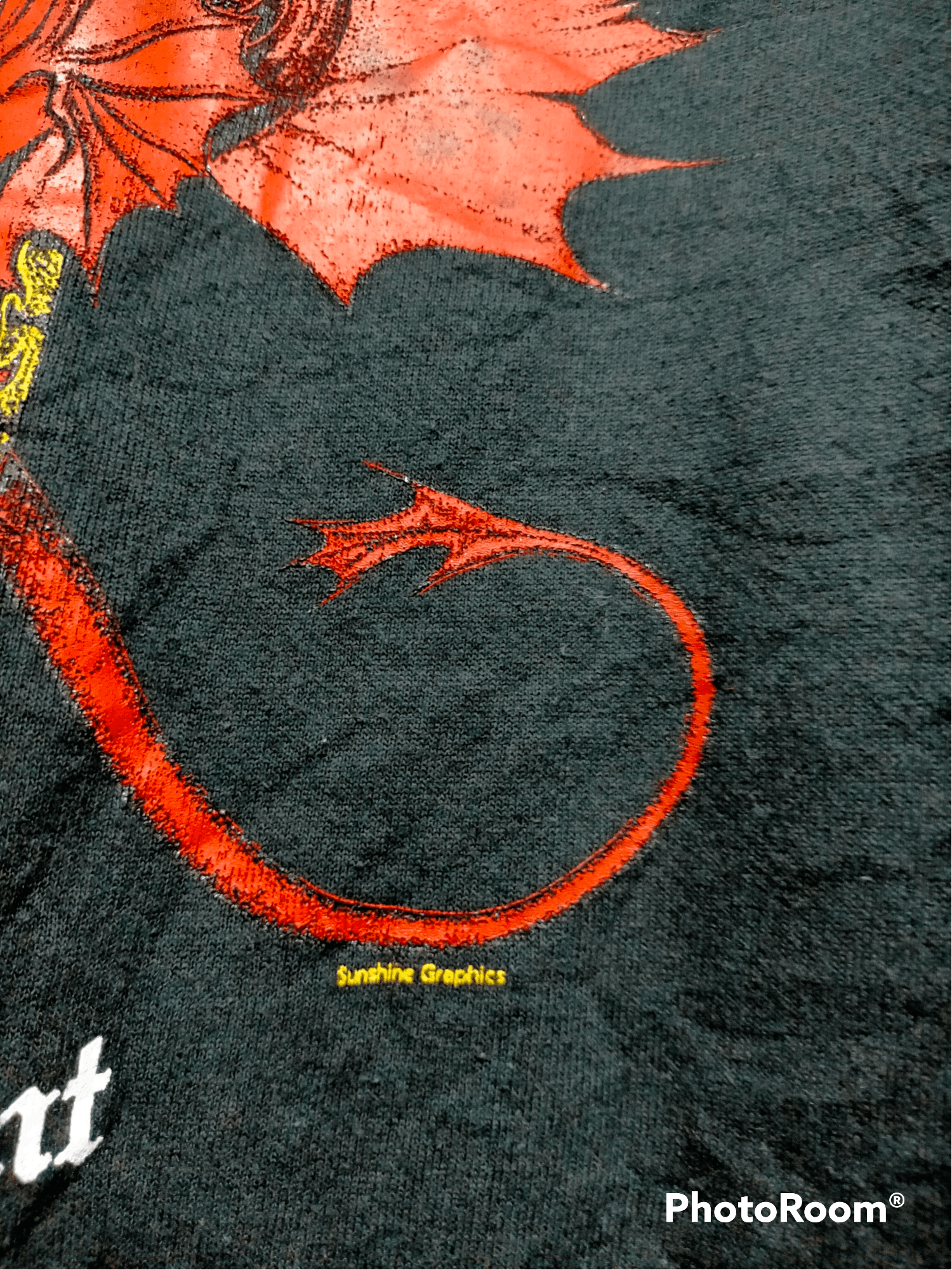 Vintage Vintage 90s DragonSweashirt Size US S / EU 44-46 / 1 - 6 Thumbnail