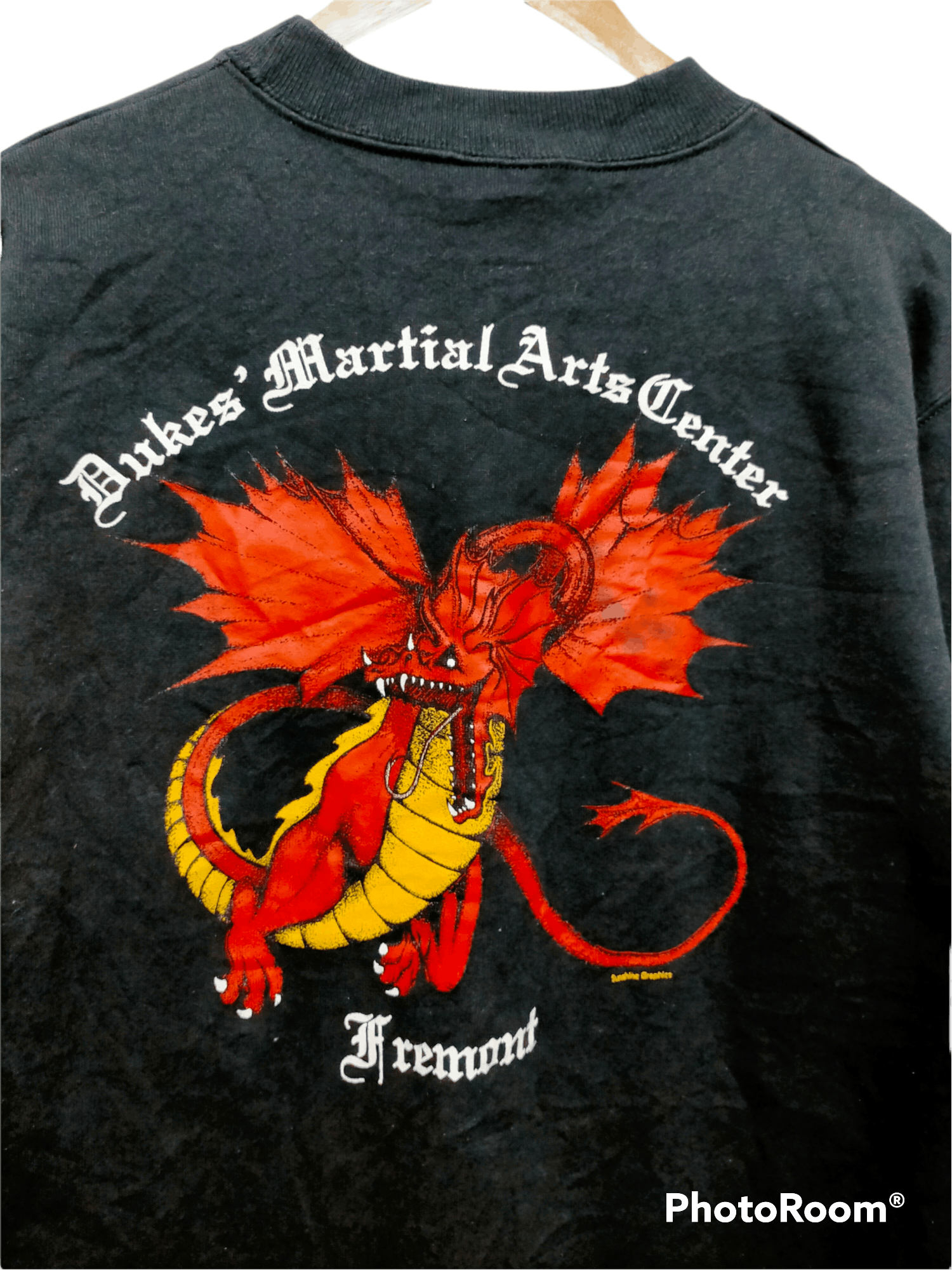 Vintage Vintage 90s DragonSweashirt Size US S / EU 44-46 / 1 - 2 Thumbnail
