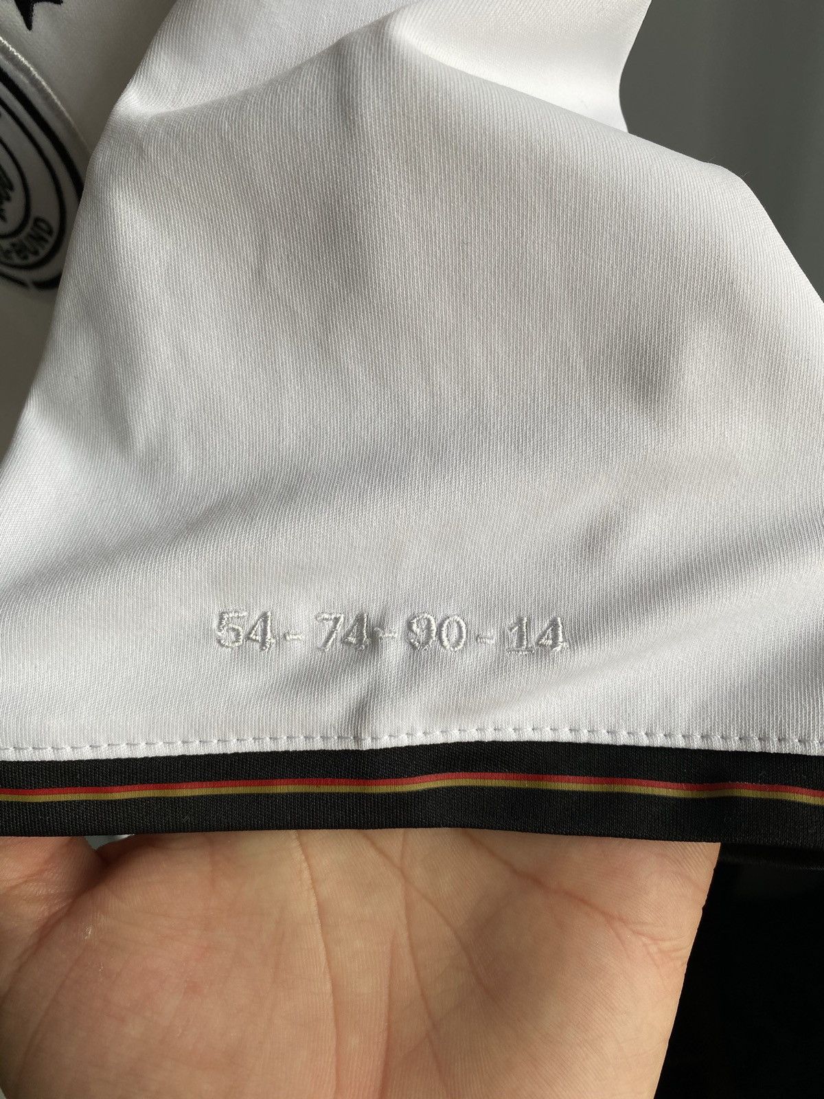 Adidas × Vintage Adidas Germany Home football shirt 2016 -17 Soccer Jersey Size US XL / EU 56 / 4 - 7 Thumbnail