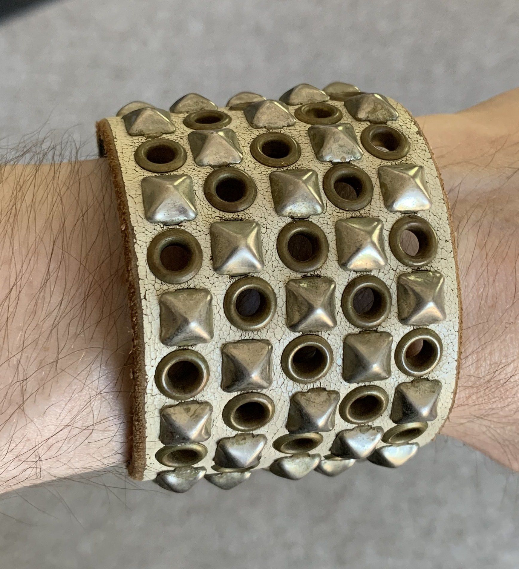 Hysteric Glamour x Baltazar Studded Leather Bracelet + Box