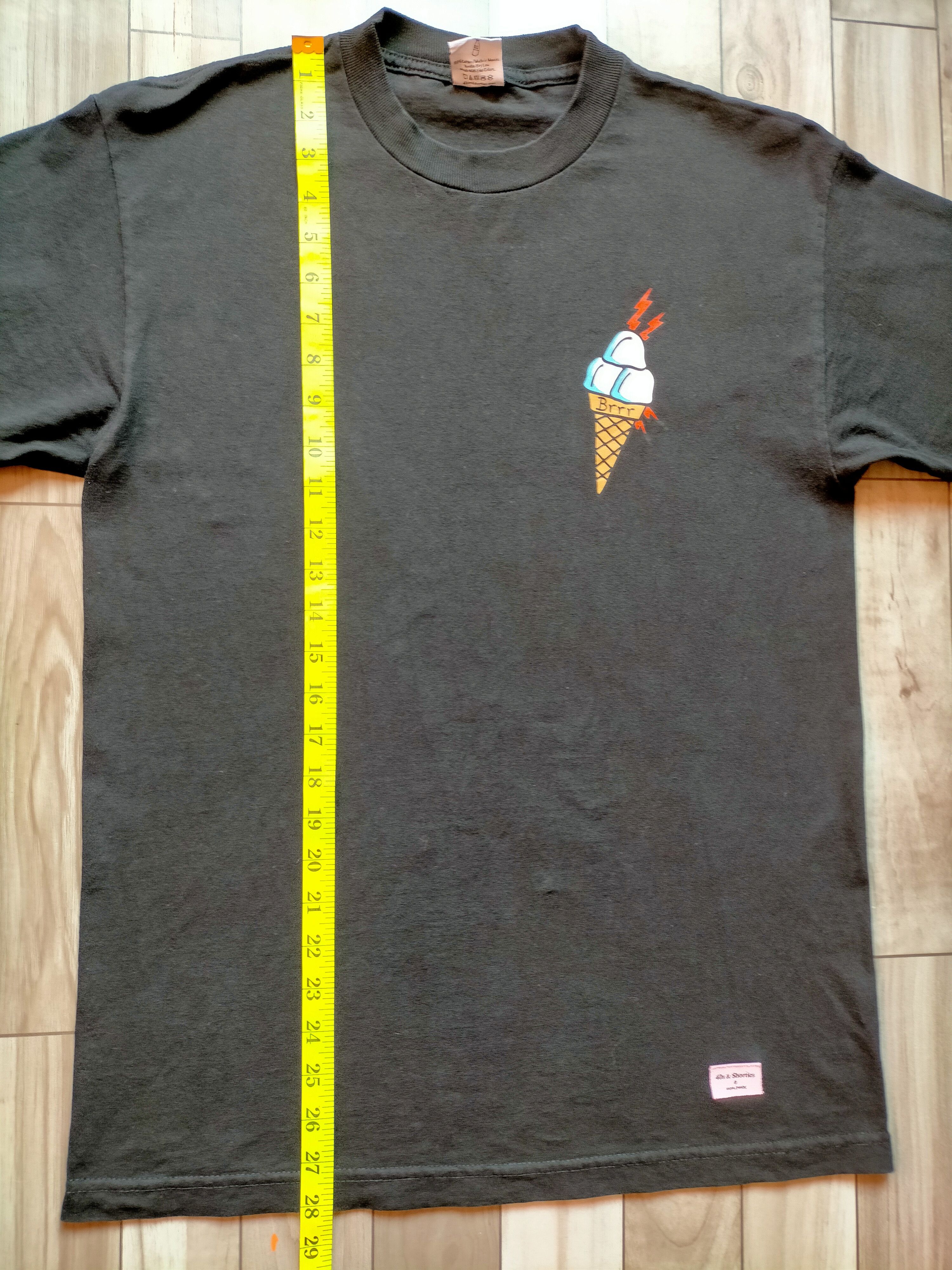 40's & Shorties 40s & shorties mane ice cream cone Brrr tee Size US M / EU 48-50 / 2 - 9 Thumbnail