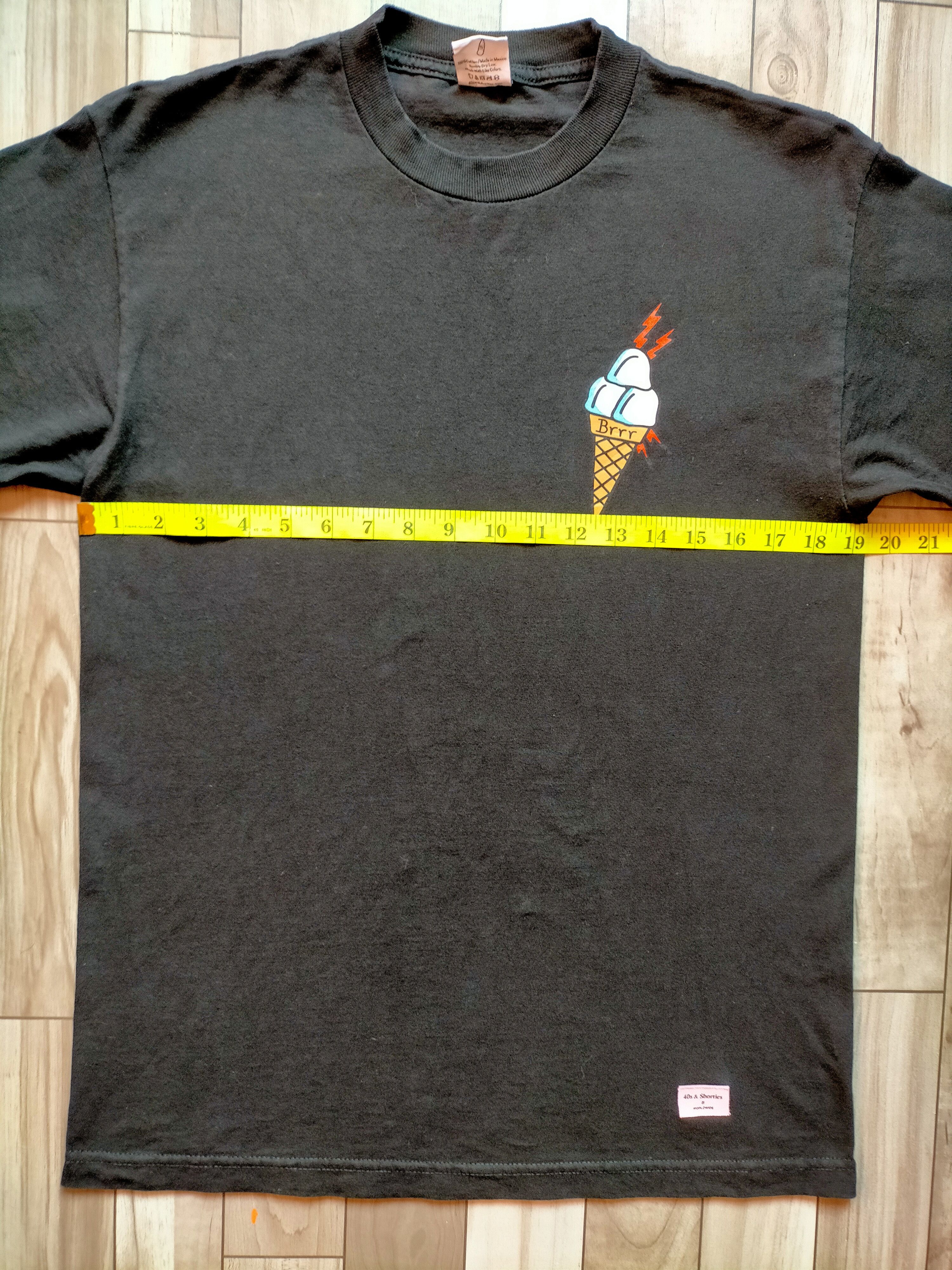 40's & Shorties 40s & shorties mane ice cream cone Brrr tee Size US M / EU 48-50 / 2 - 8 Thumbnail