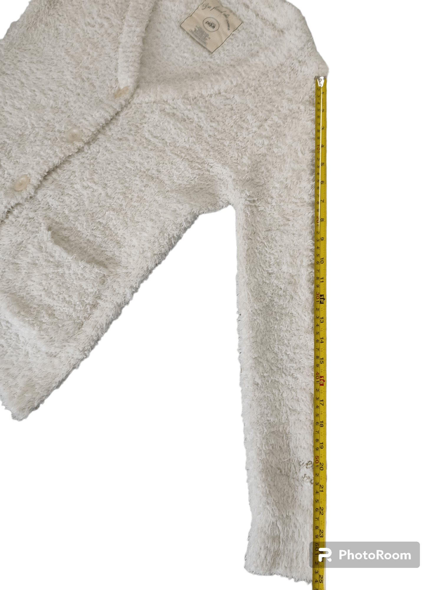 Designer Gelato Pique Faux Fur Cardigan Size M / US 6-8 / IT 42-44 - 5 Thumbnail
