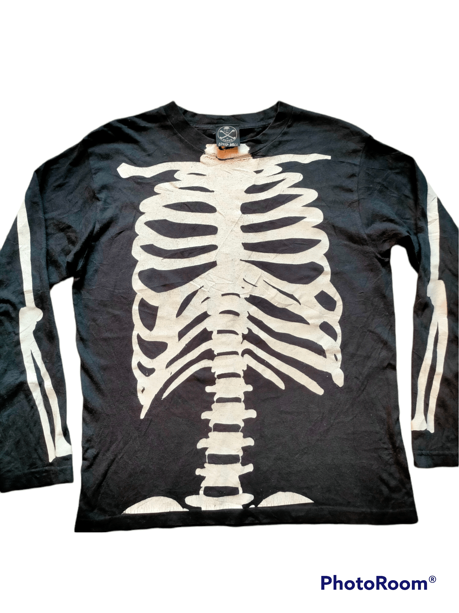 Vintage Vintage Punk Skeleton Long sleeve tee Size US S / EU 44-46 / 1 - 1 Thumbnail