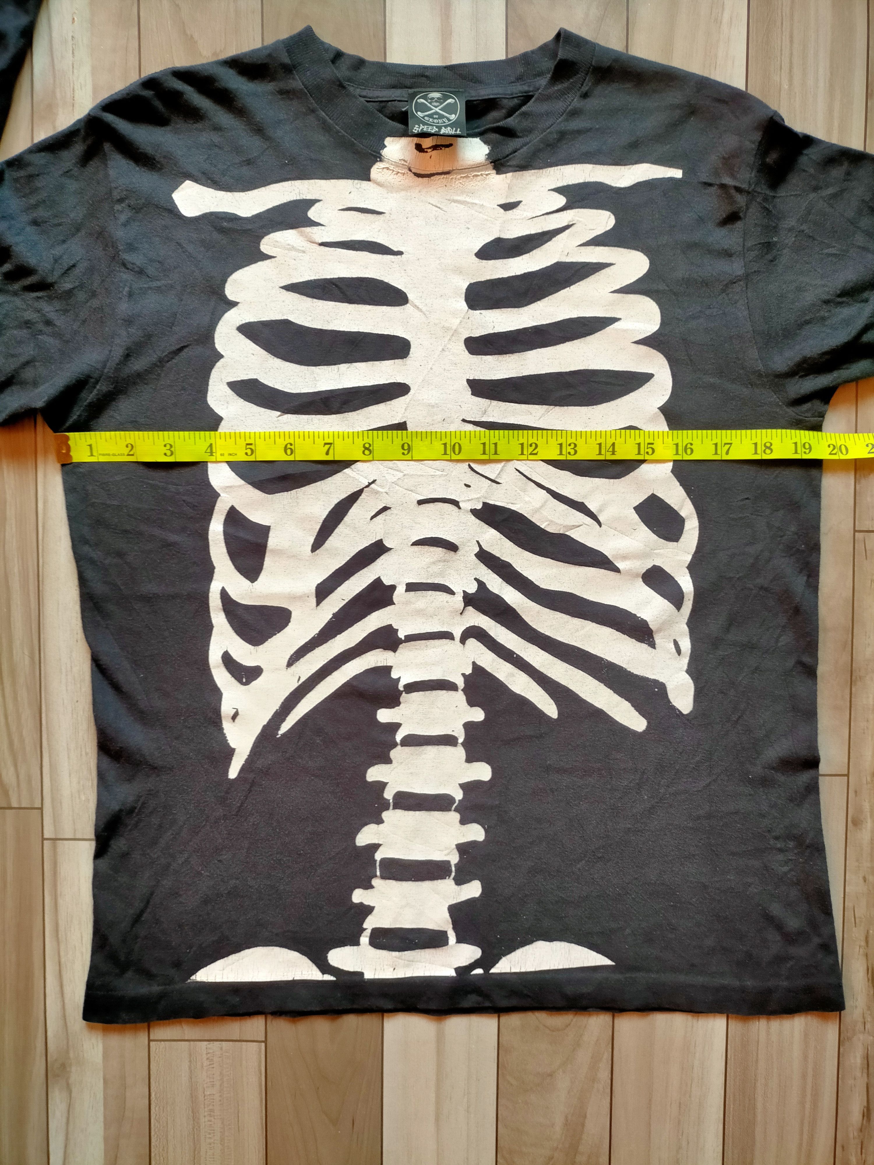 Vintage Vintage Punk Skeleton Long sleeve tee Size US S / EU 44-46 / 1 - 6 Thumbnail