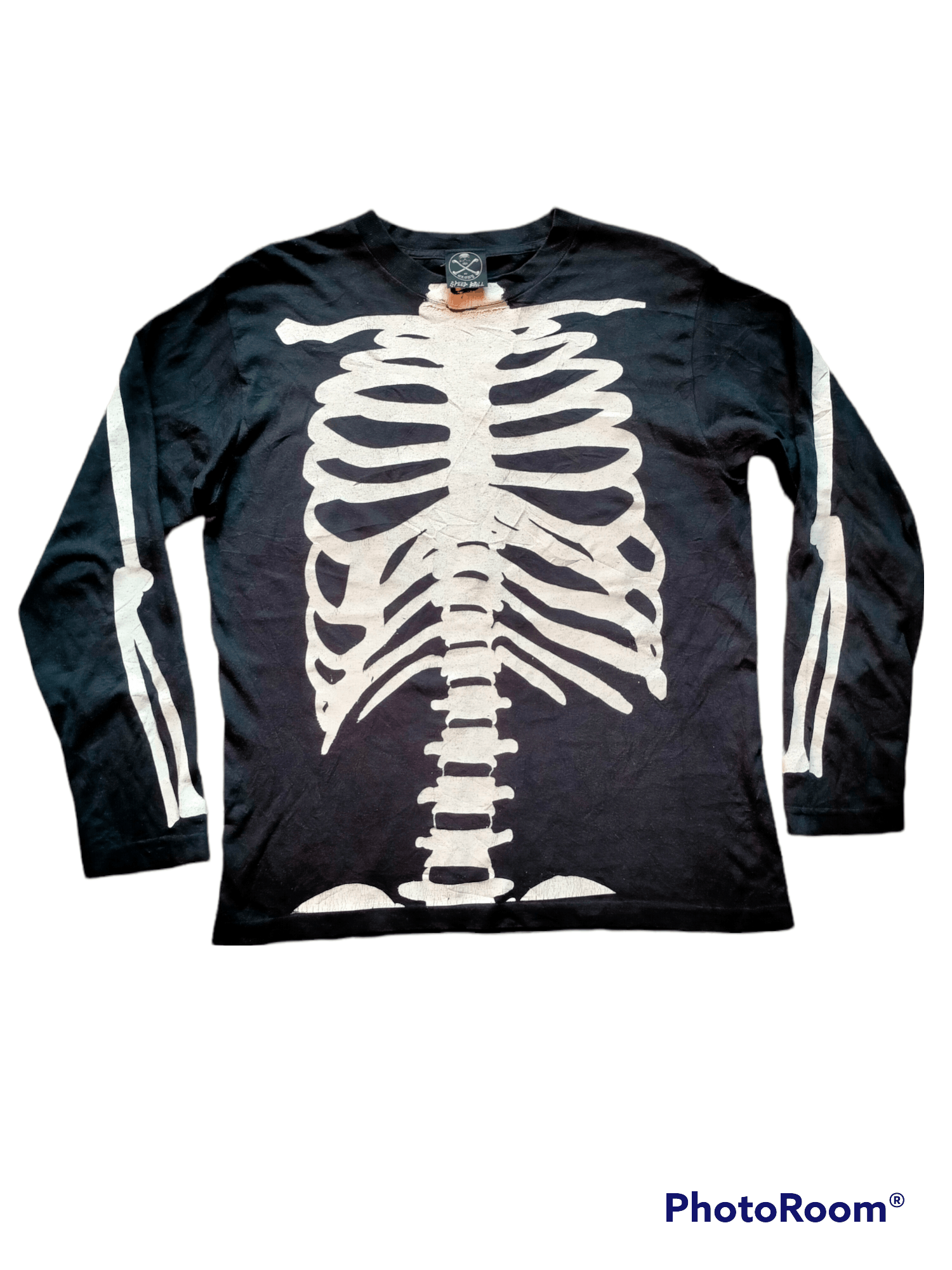 Vintage Vintage Punk Skeleton Long sleeve tee Size US S / EU 44-46 / 1 - 3 Thumbnail