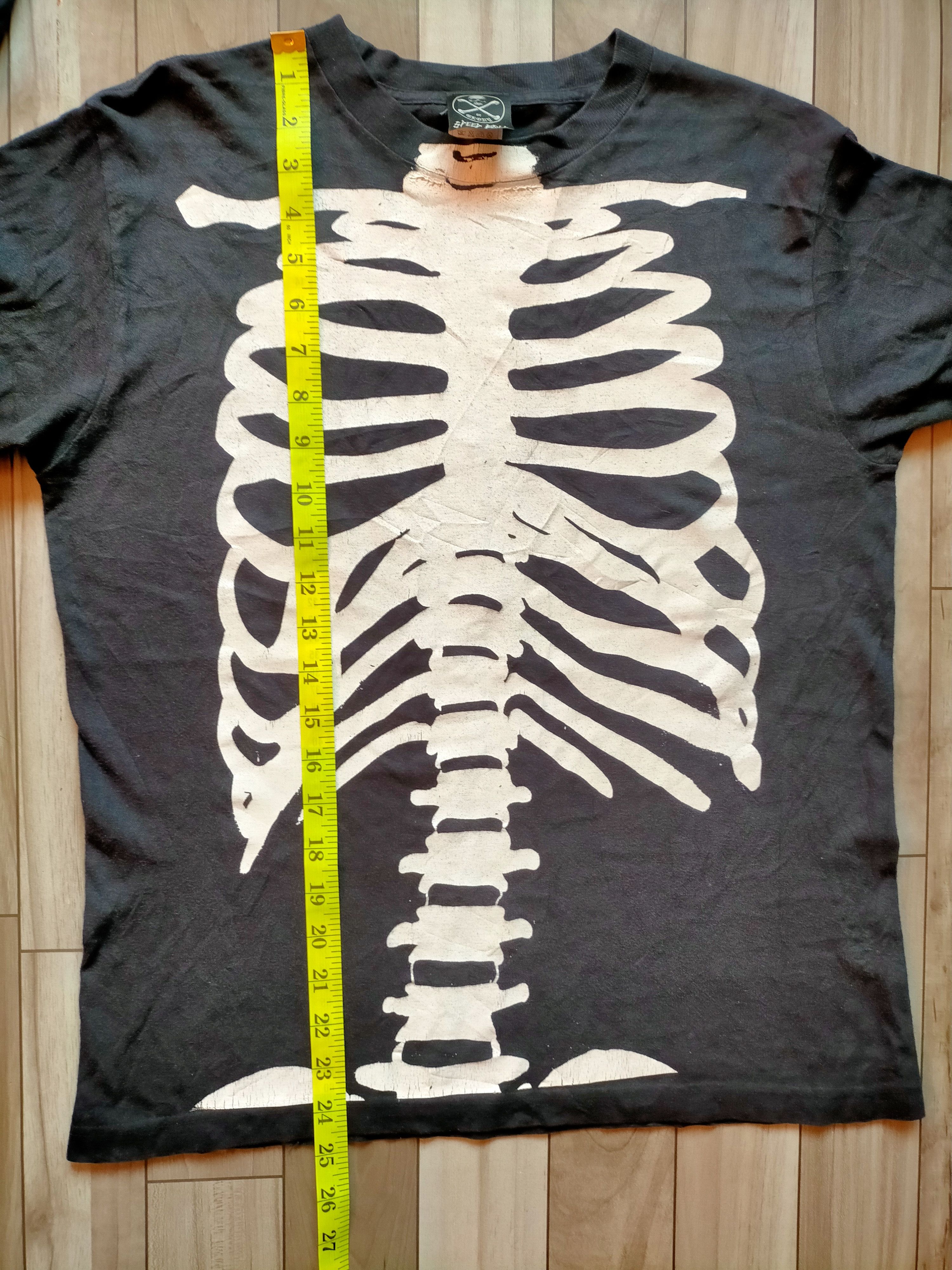 Vintage Vintage Punk Skeleton Long sleeve tee Size US S / EU 44-46 / 1 - 7 Thumbnail