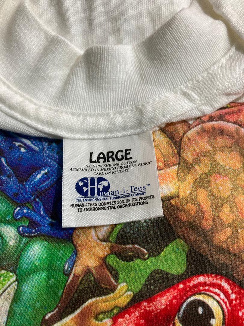 Habitat × Vintage Vintage 90s habitat frog print tee Size US L / EU 52-54 / 3 - 4 Thumbnail