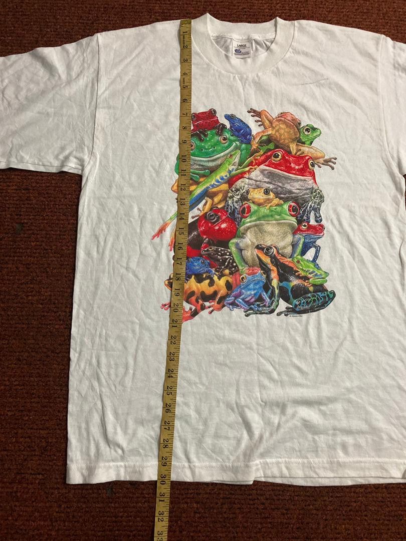 Habitat × Vintage Vintage 90s habitat frog print tee Size US L / EU 52-54 / 3 - 6 Thumbnail